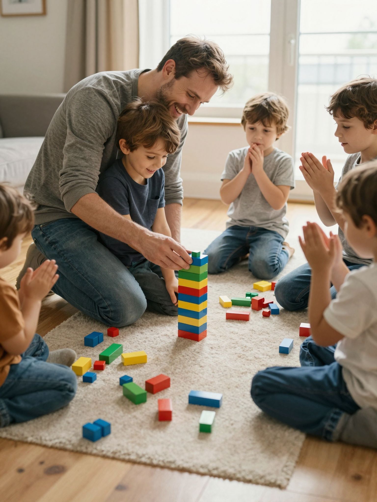 A szülők aktív részvételével nő a gyermek kreativitása.