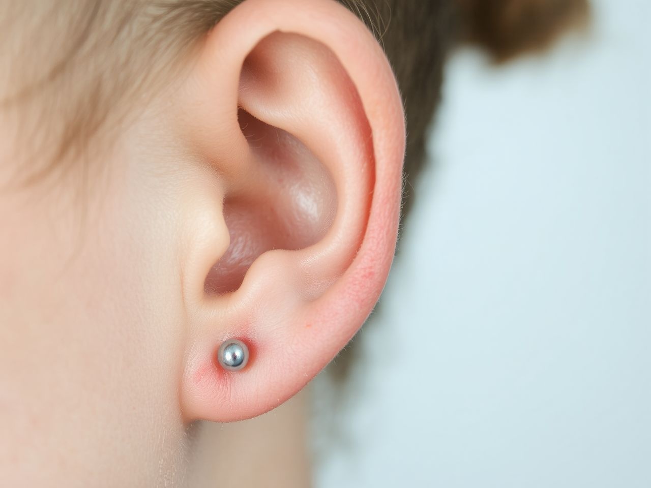 A tragus piercing fertőzése súlyos hallójárati gyulladást okozhat.