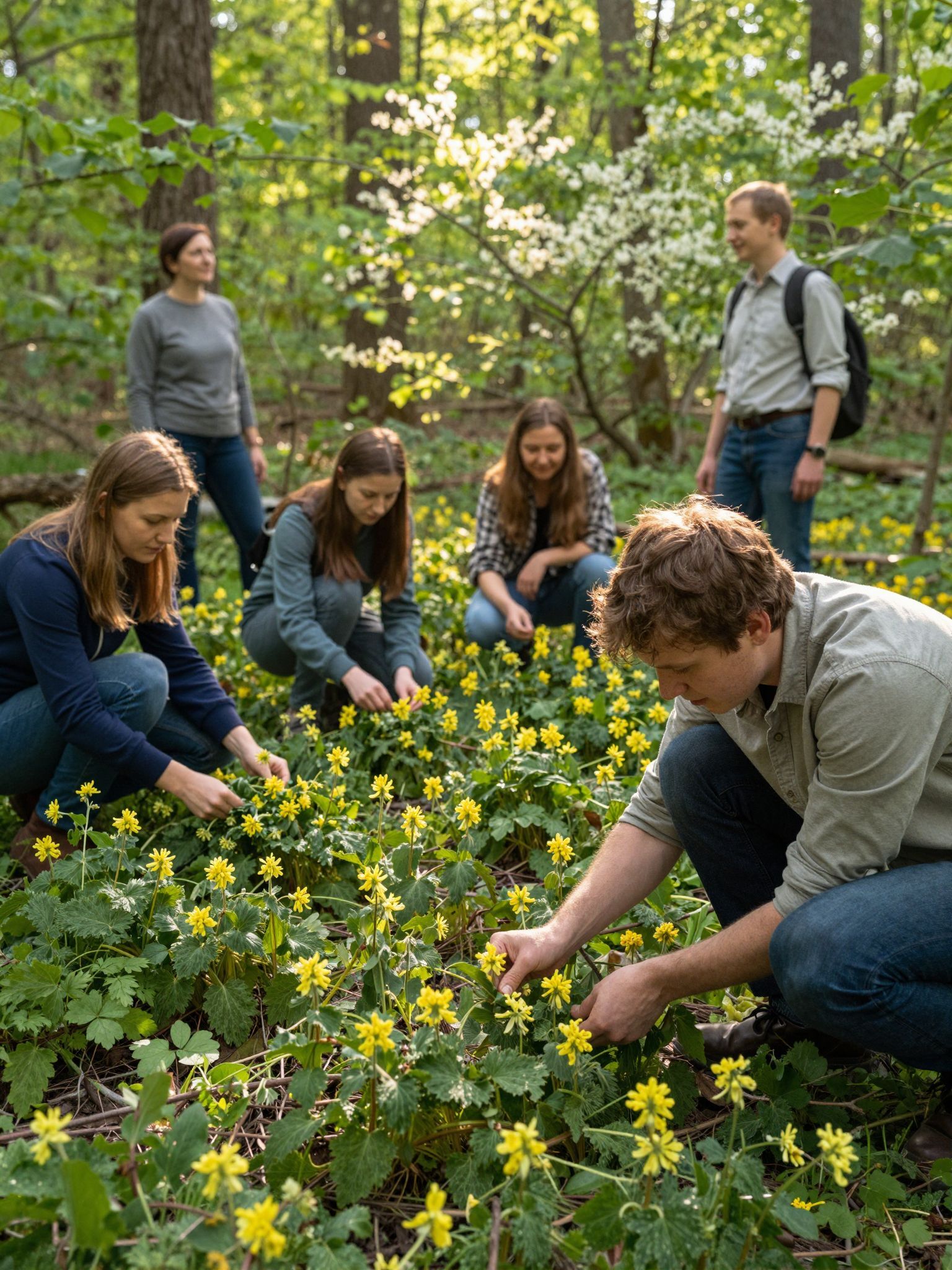 Fenntartható gyűjtés biztosítja a tüdőfű tea minőségét.