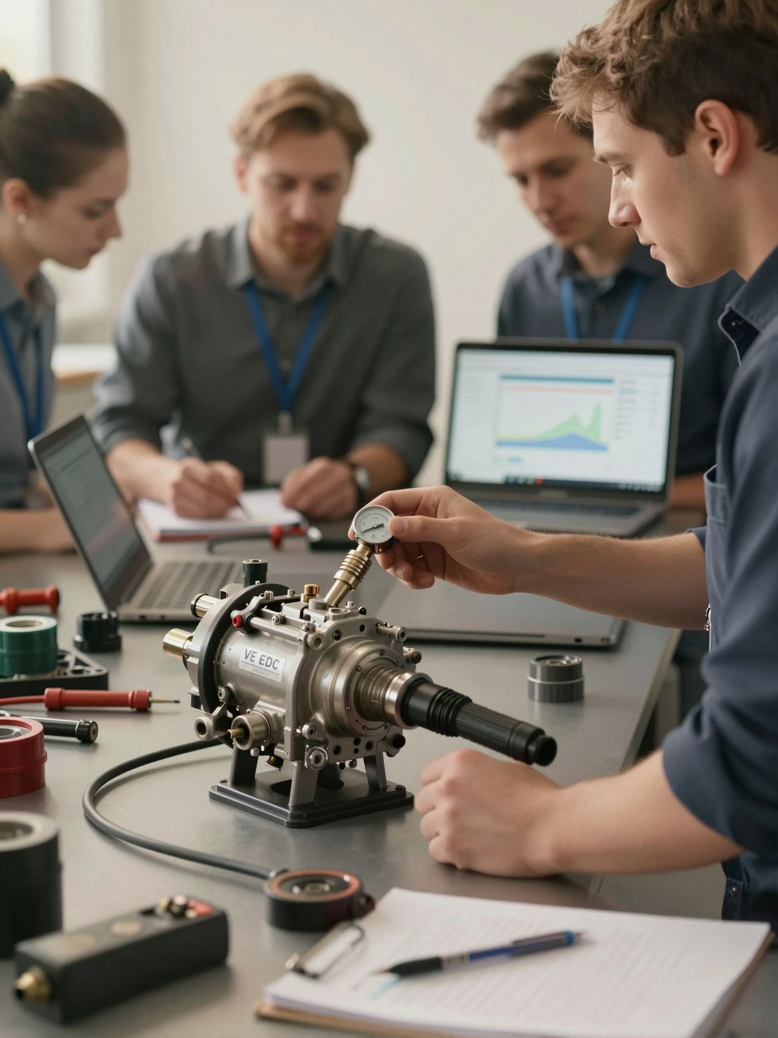 A VE EDC adagoló optimalizálása növeli a motor teljesítményét.