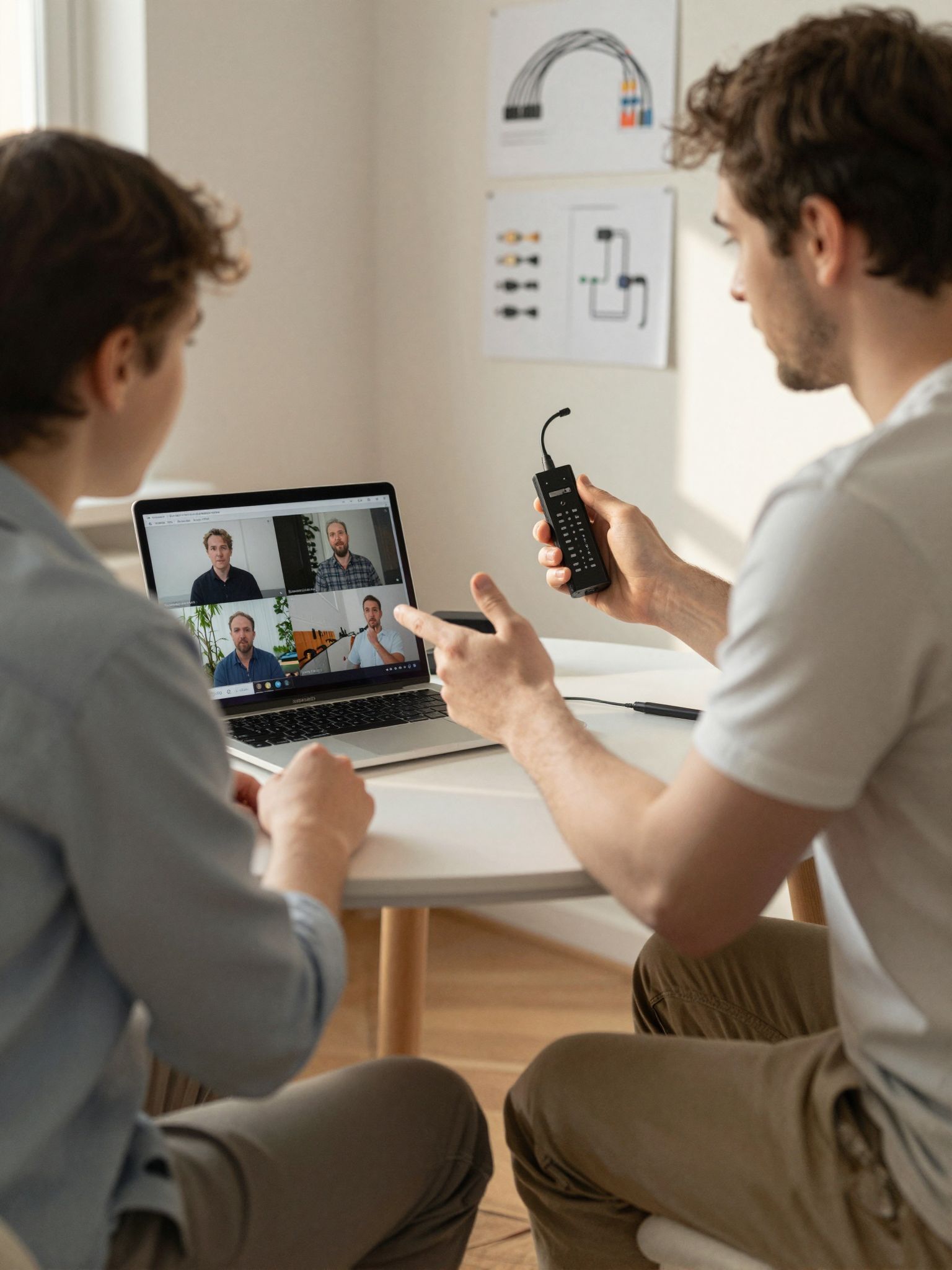 Aktív balun nagyobb távolságra, passzív közelire ideális.