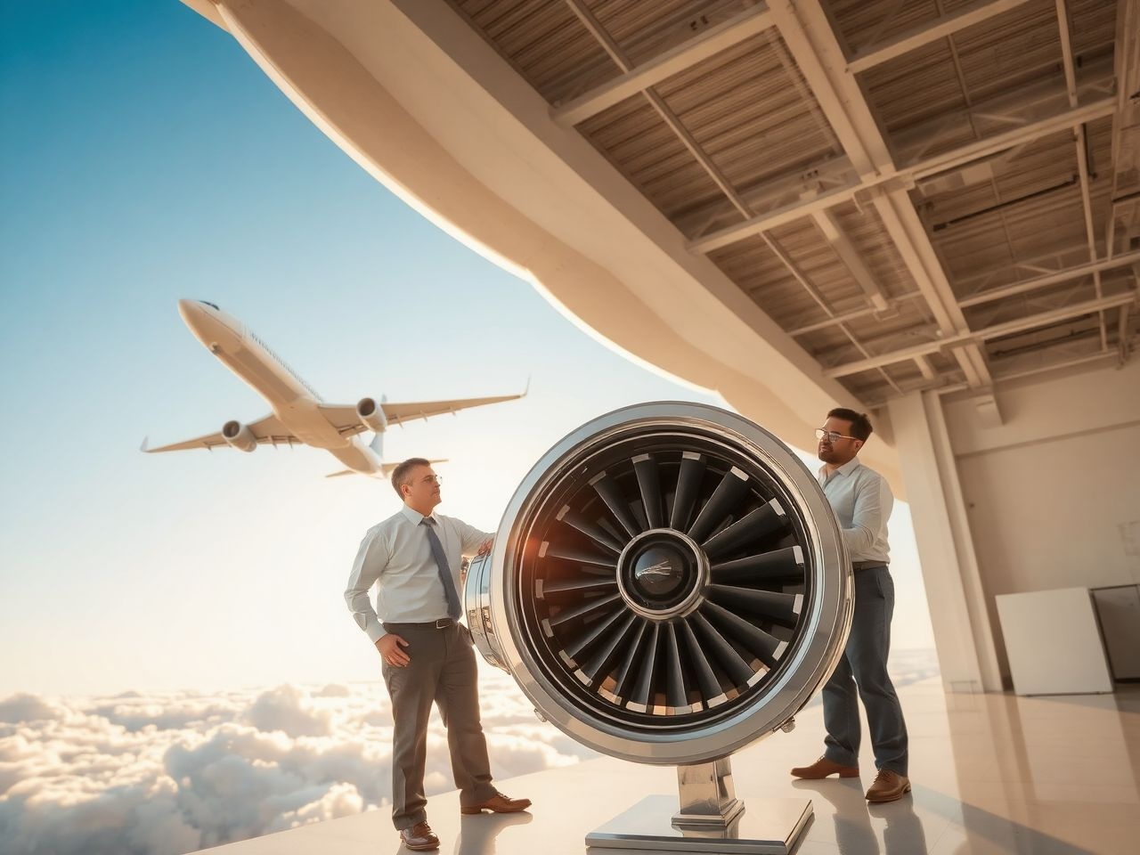 A forgó csillagmotor hatékony hajtómű a repülőgépekben.