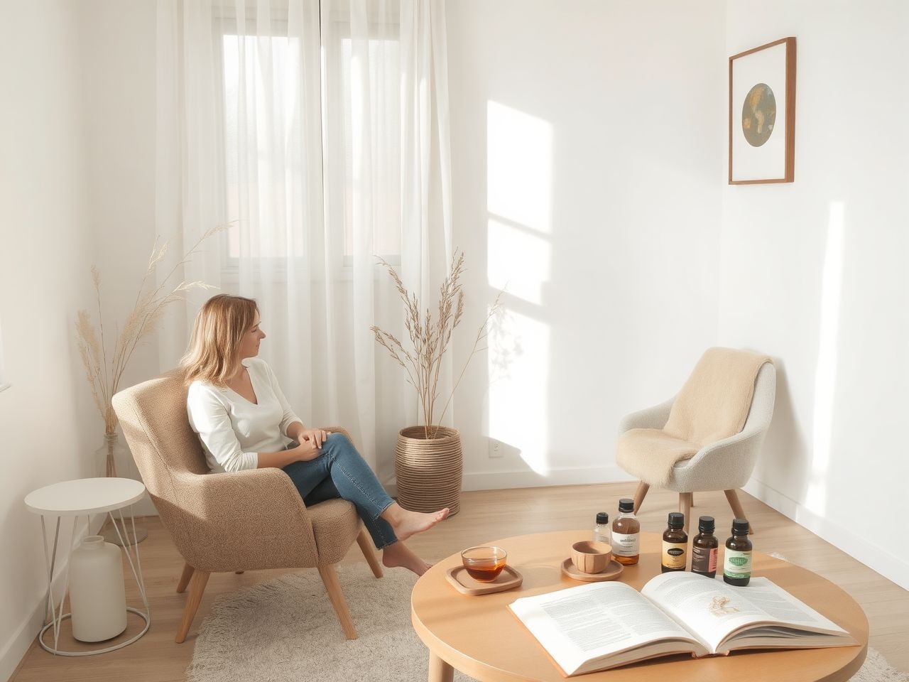 Meditáció és légzőgyakorlatok hatékony kiegészítők a szorongásnál.