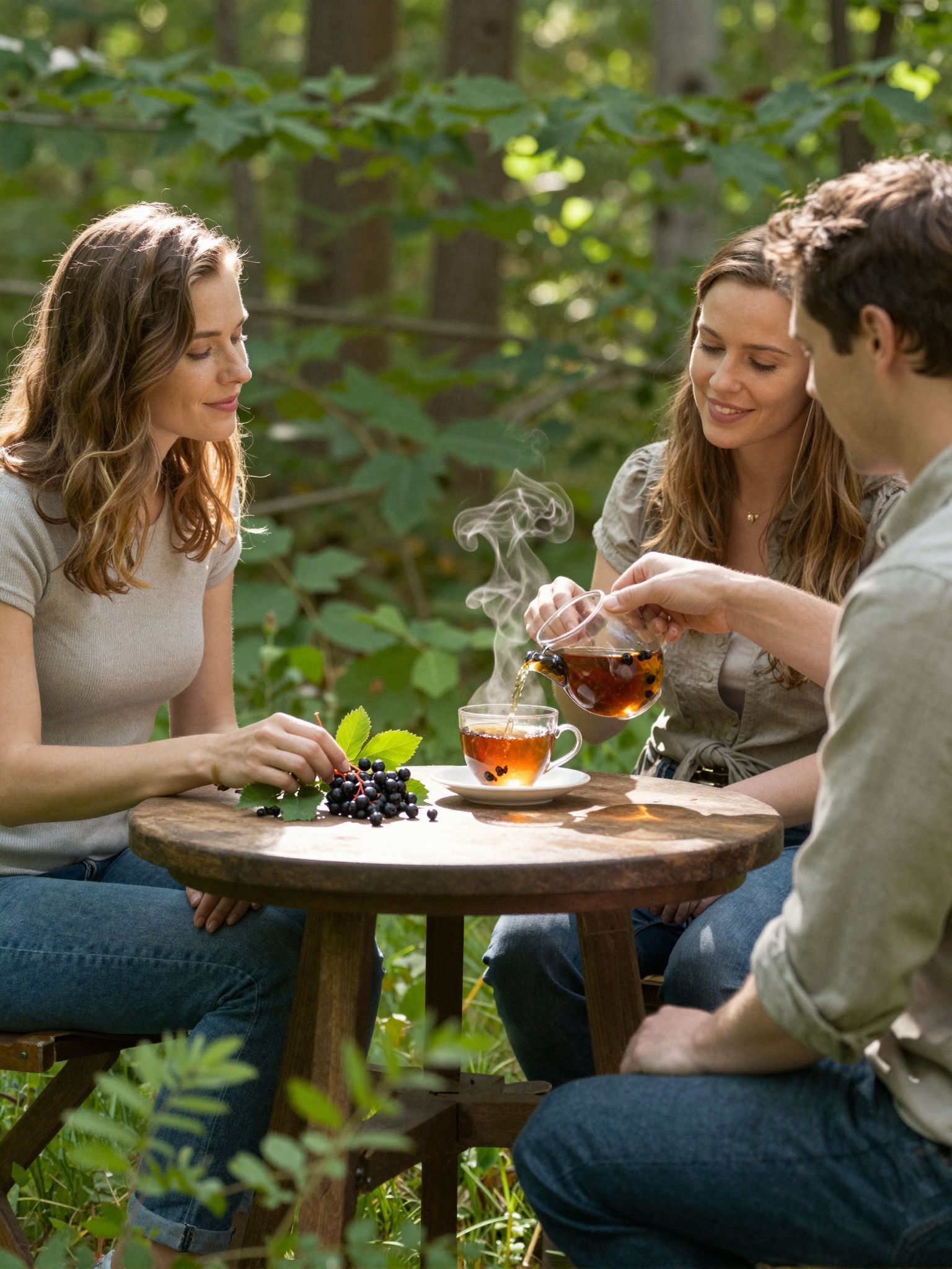 Az erdei szederlevél tea segíthet a cukorbetegség kezelésében.