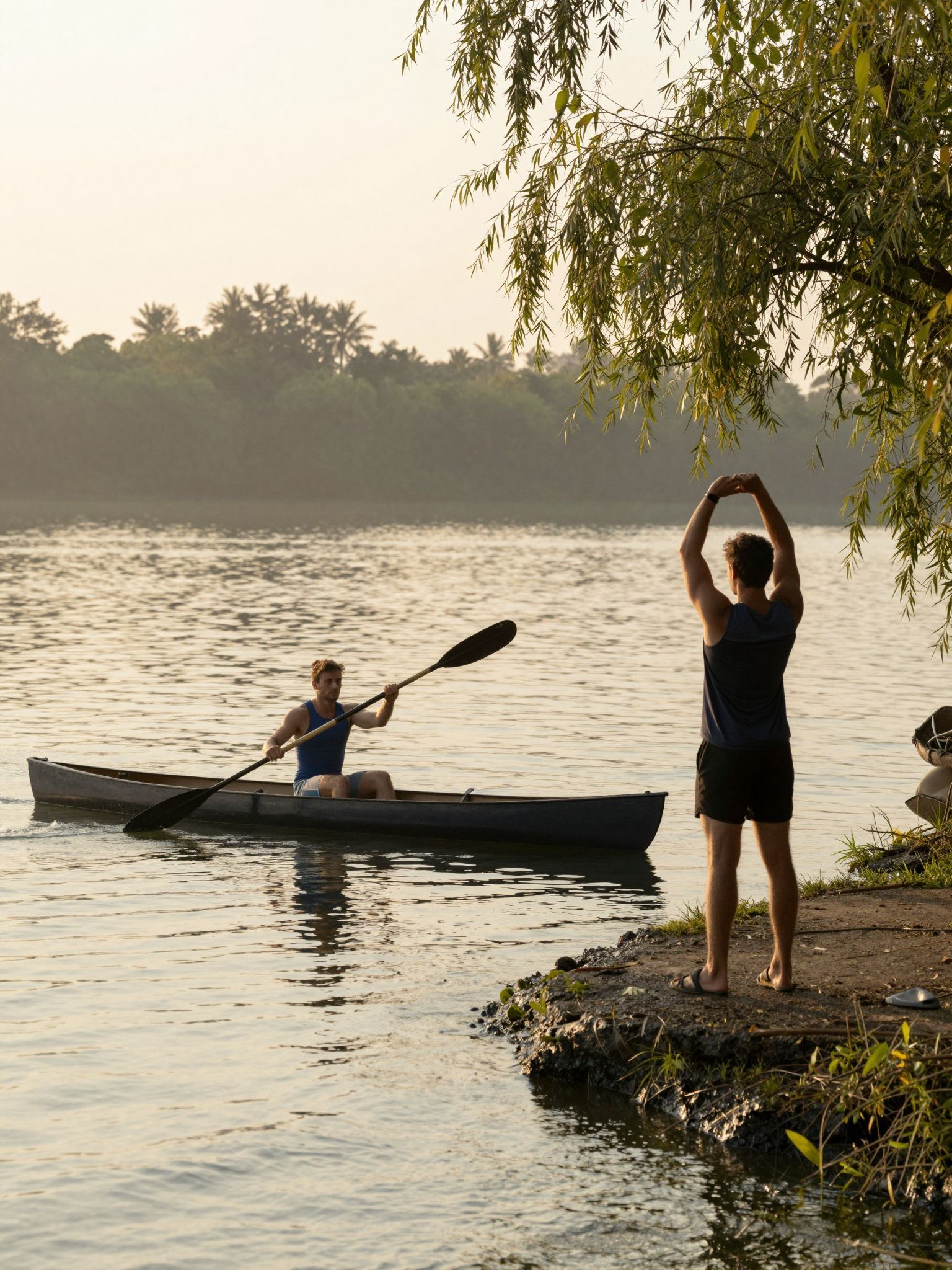 Az evezés hatékonyan építi az izomtömeget és erőt.