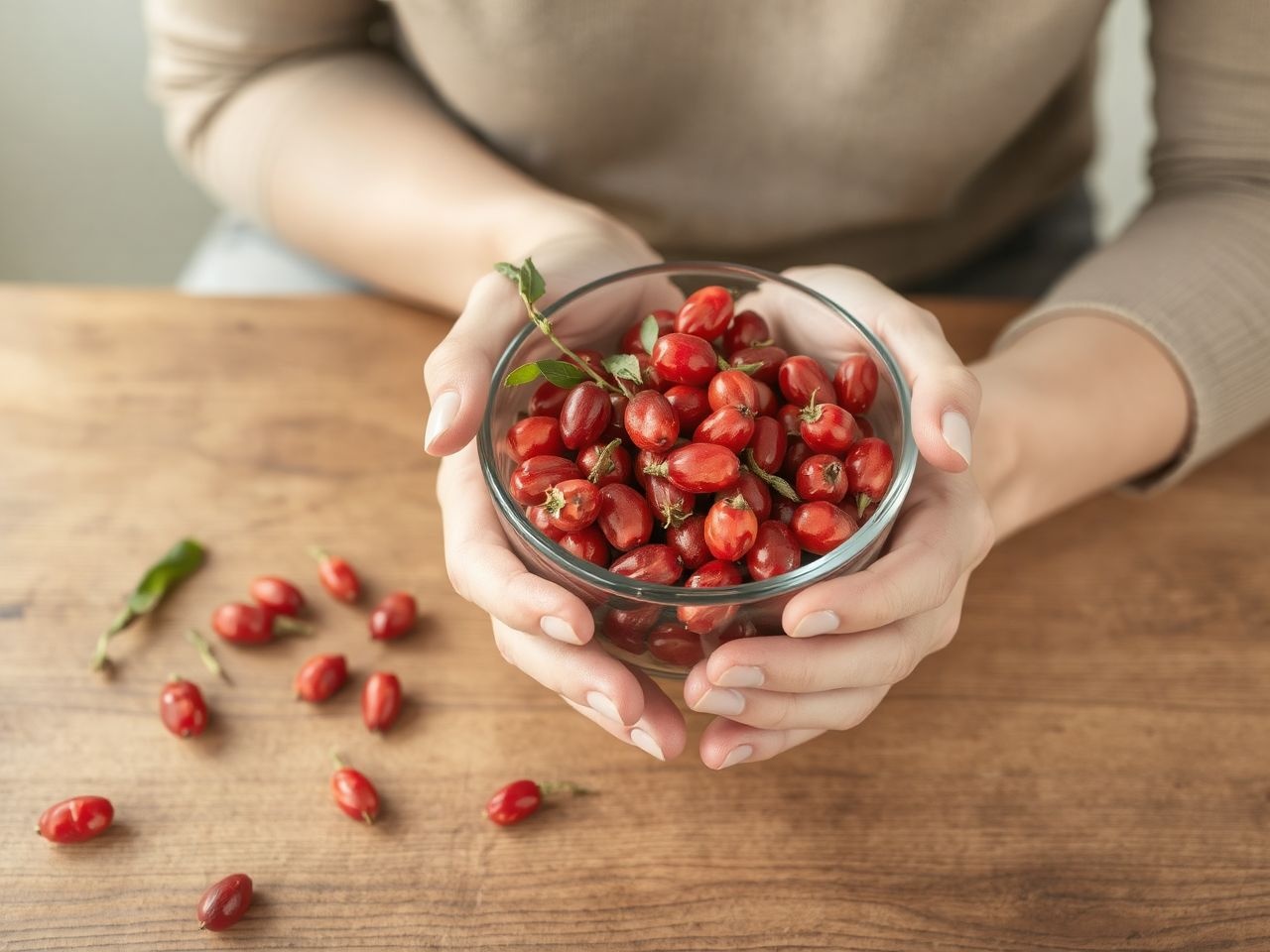 A goji bogyó gazdag antioxidánsokban, amelyek erősítik az immunrendszert.