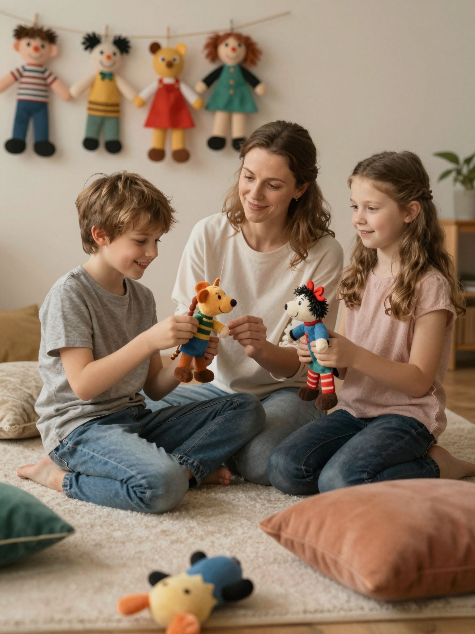 A bábozás segít a speciális igényű gyermekek kommunikációjában.