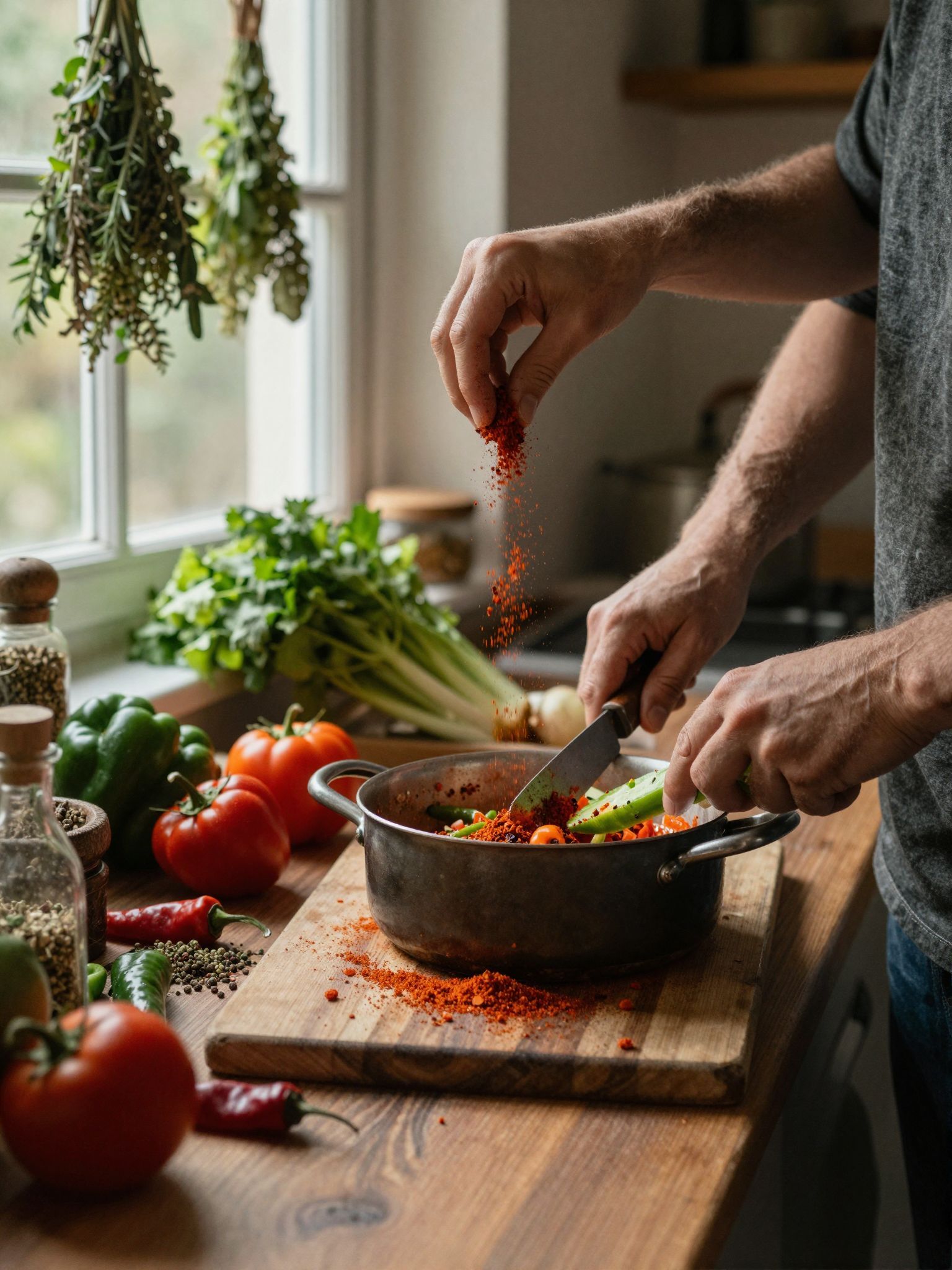 A chili és a kajenna bors serkenti a metabolizmust.