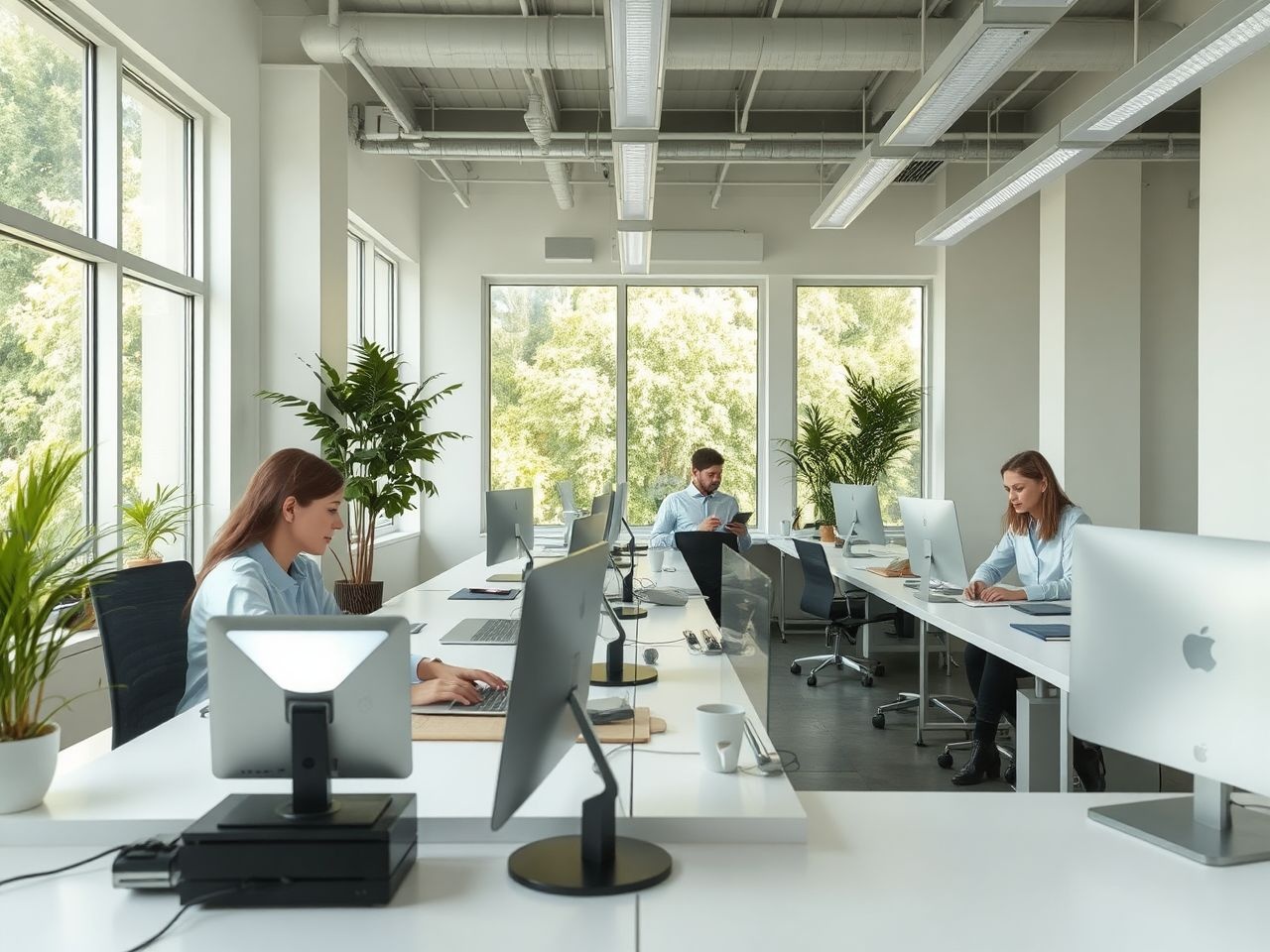 Mozgásérzékelős LED-ek növelik az irodai energiahatékonyságot és fenntarthatóságot.