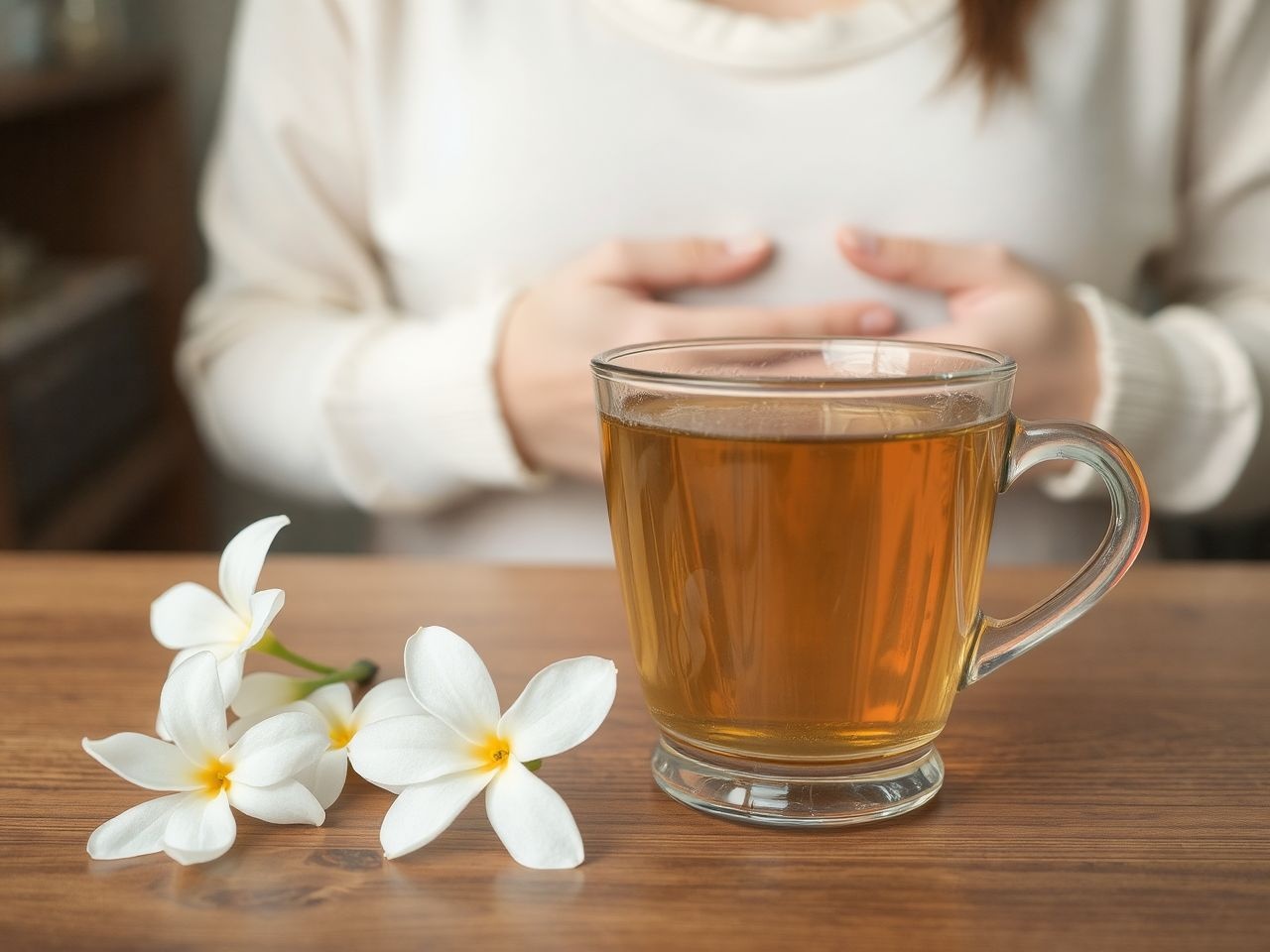 A jázmin tea segíti az emésztést és anyagcserét.