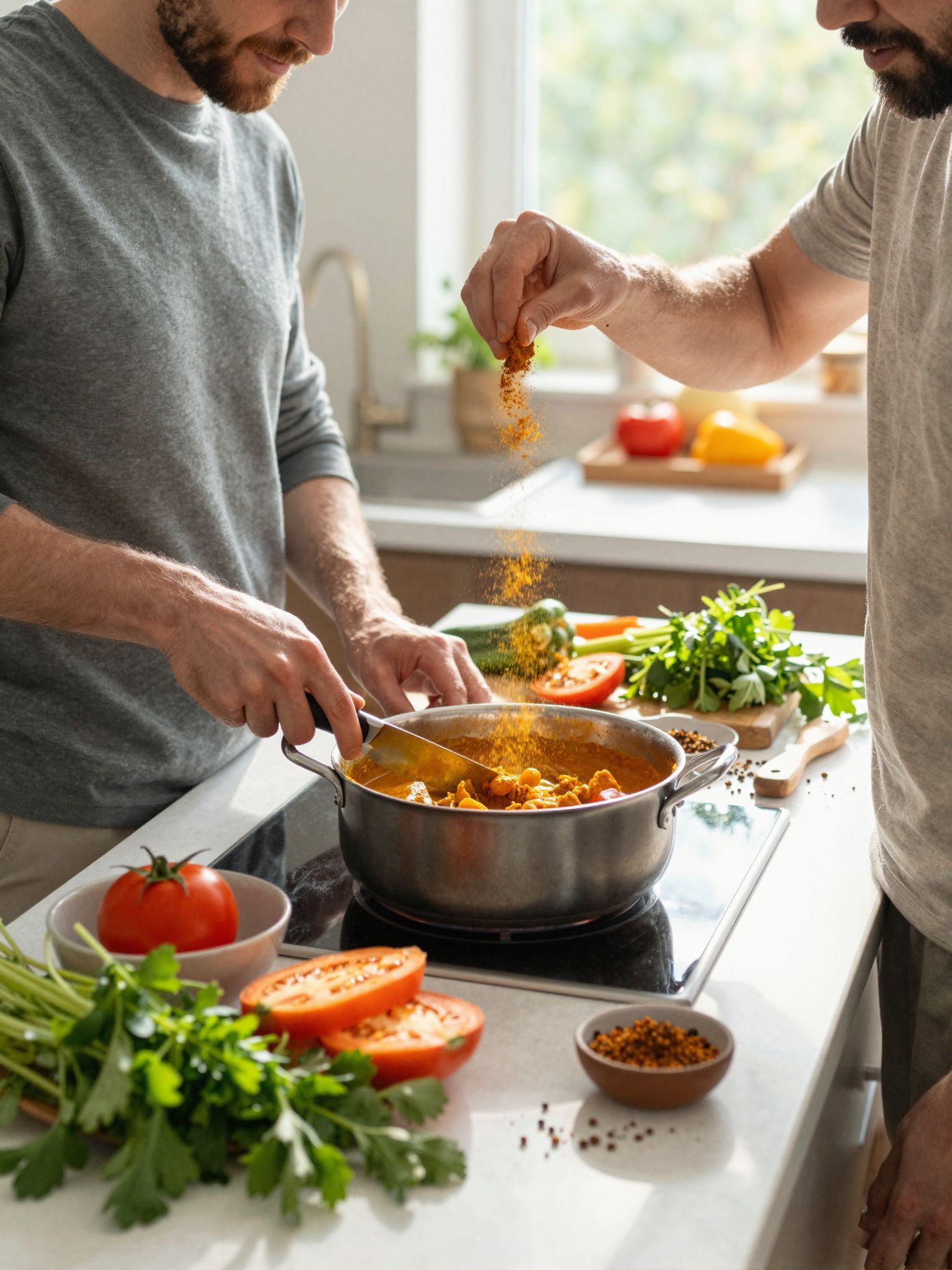 A curry kurkumája elősegíti a bélflóra egyensúlyát.