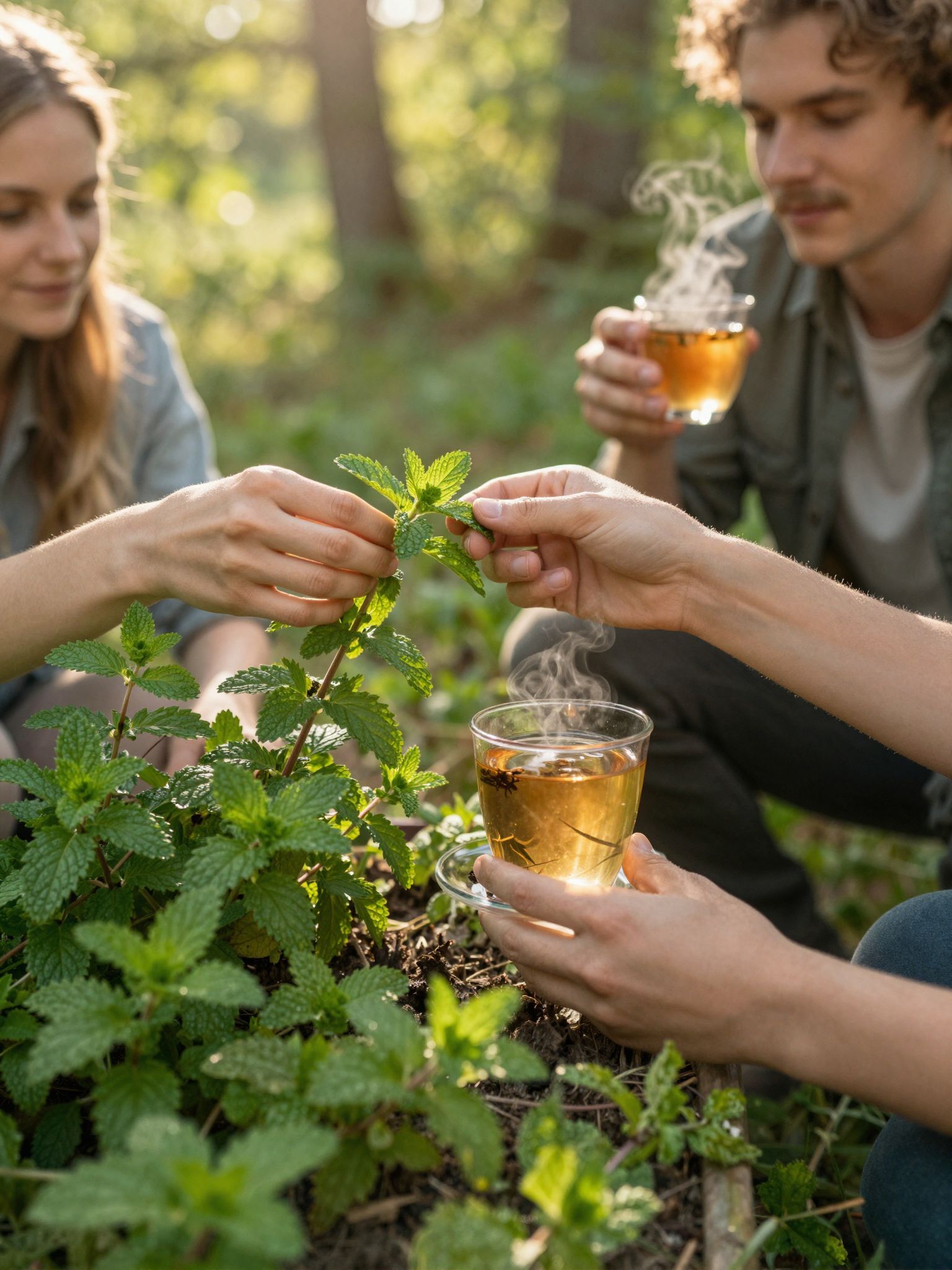 A borsmenta tea előállítása fenntartható forrásokból történik.