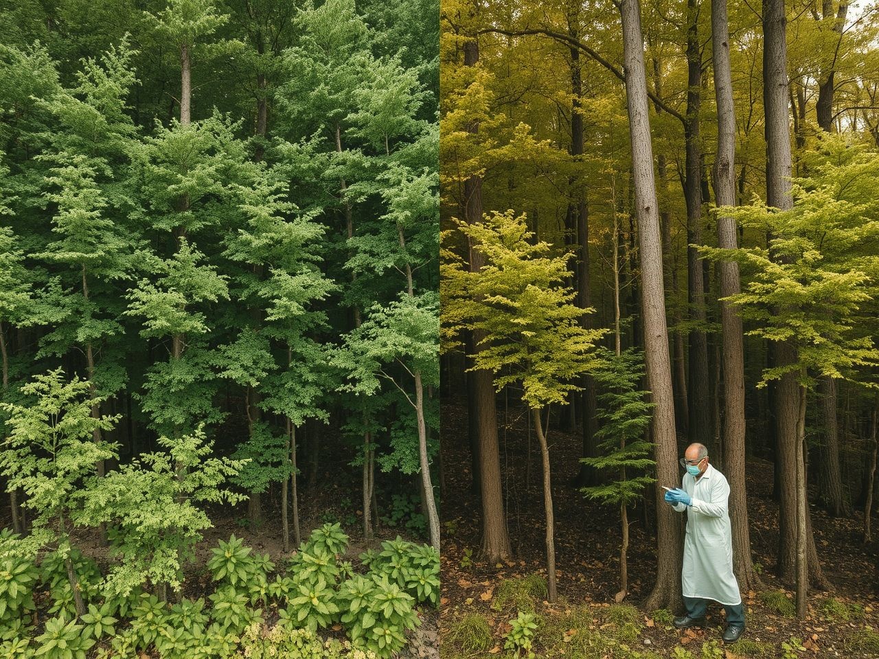 Az erdők védelme kulcsfontosságú a klímaváltozás mérséklésében.