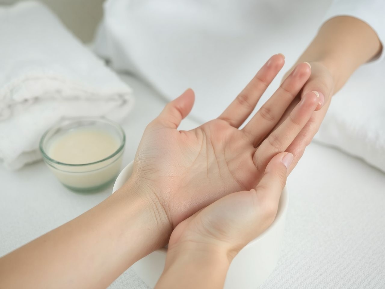 A paraffin megnyugtatja és mélyen hidratálja a bőrt.