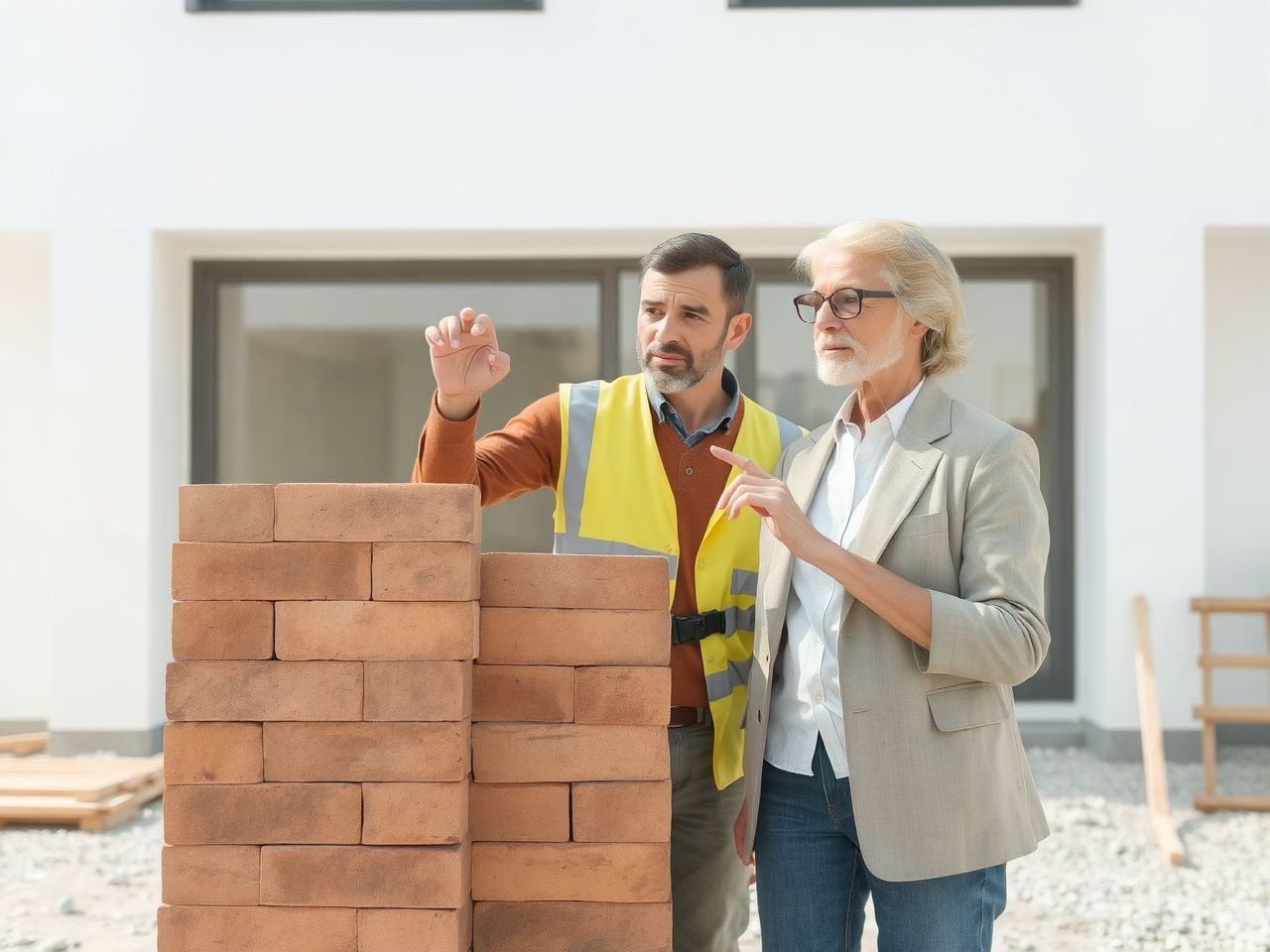 A szilikáttégla nem csak hideg, hanem jó hőtároló is.