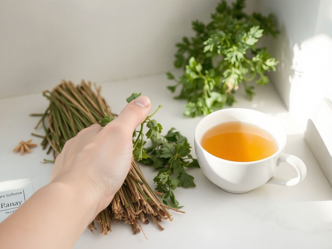 A gyomor meridián tea segíti az emésztést és energetizál.