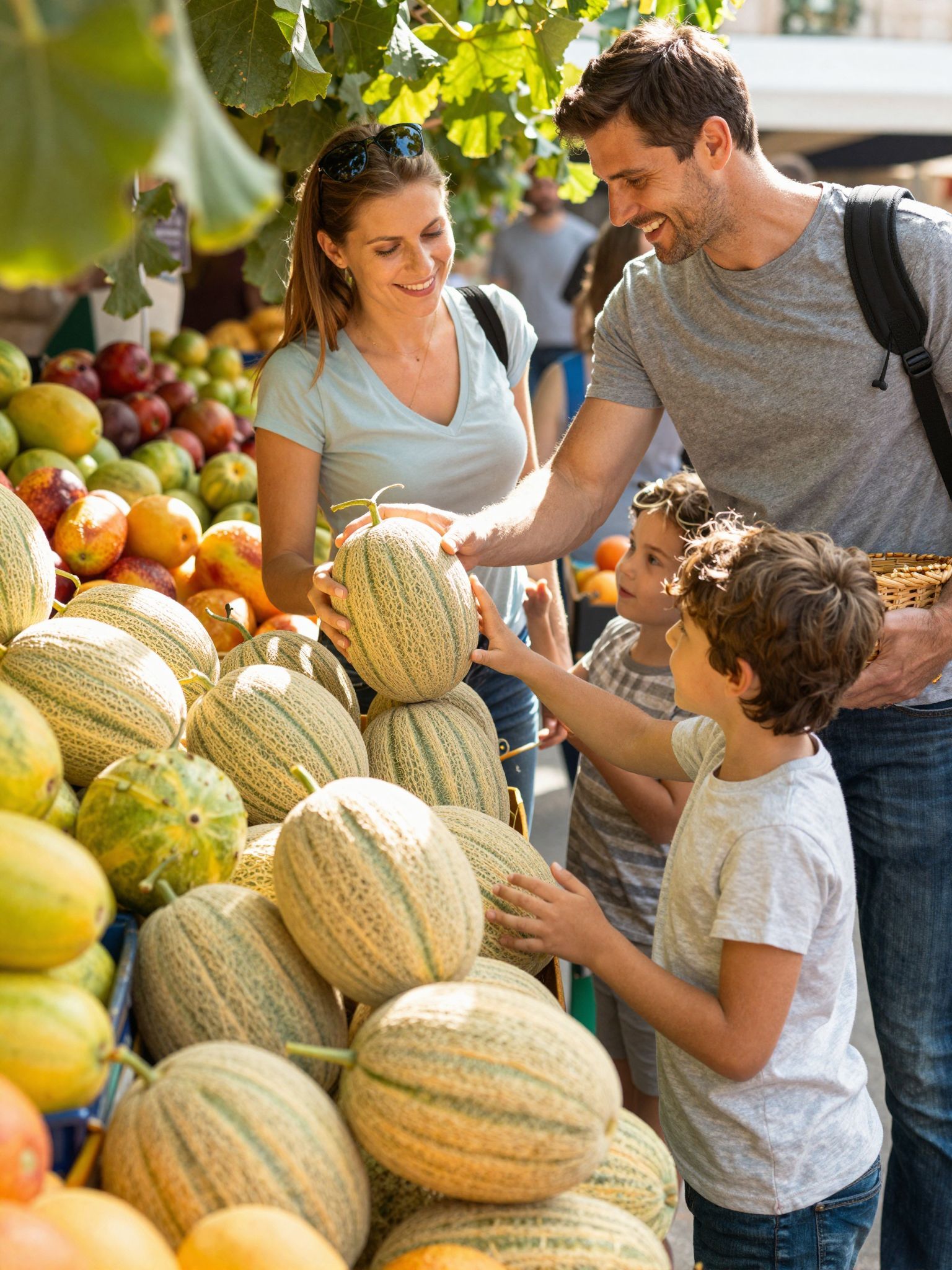 Érett sárgadinnyét válasszunk, finom illatú és nehéz.