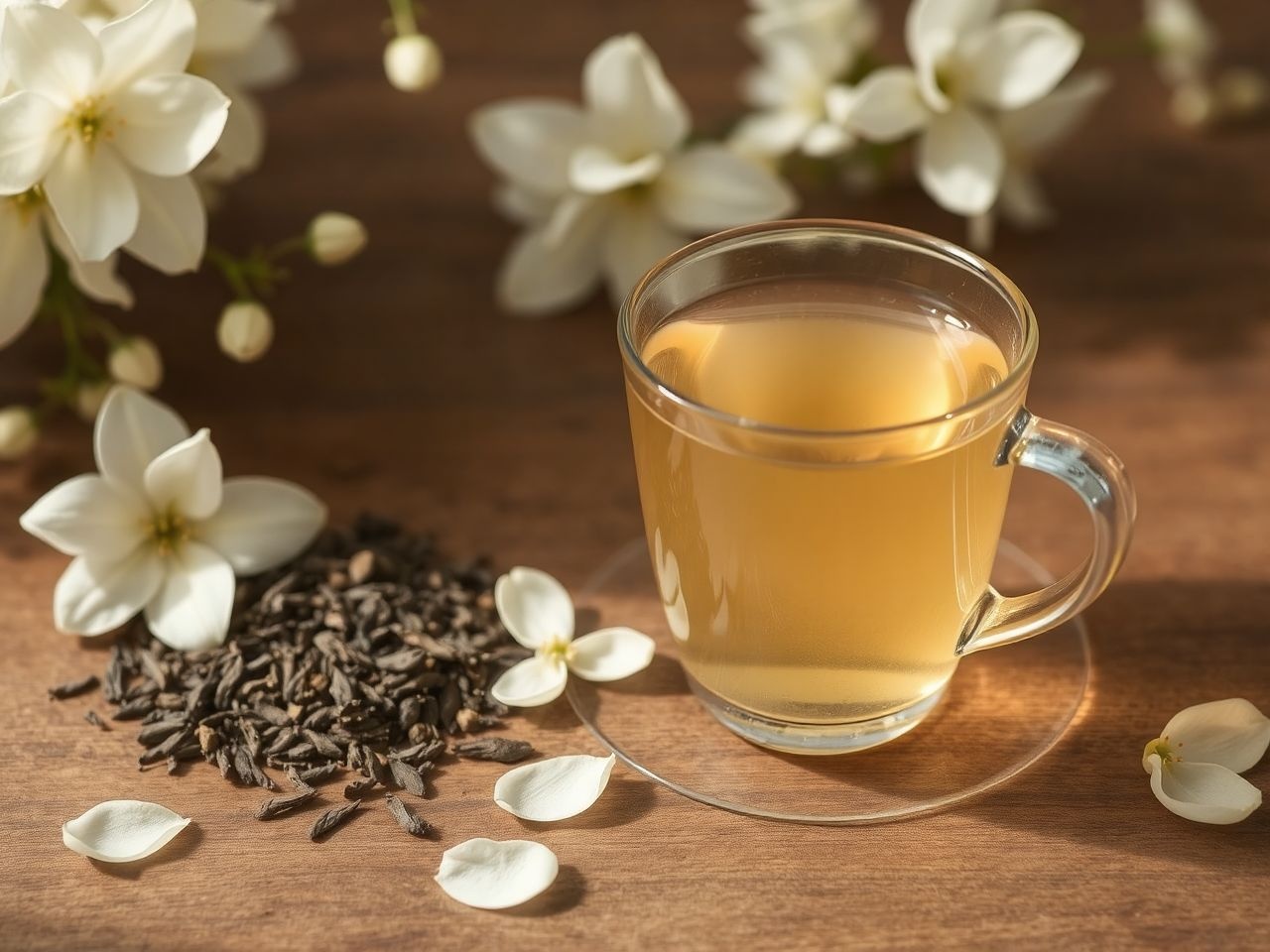 A jó jázmin tea illatos és finom, nem túl erős.