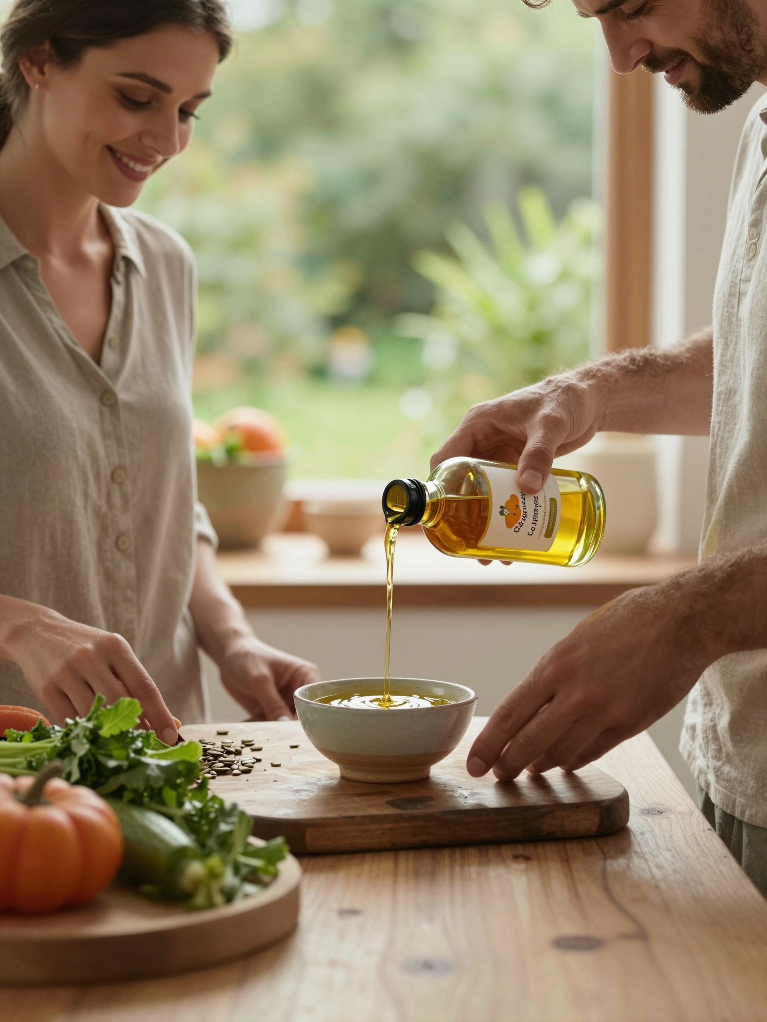 A hidegen sajtolt tökmagolaj gazdag tápanyagokban.