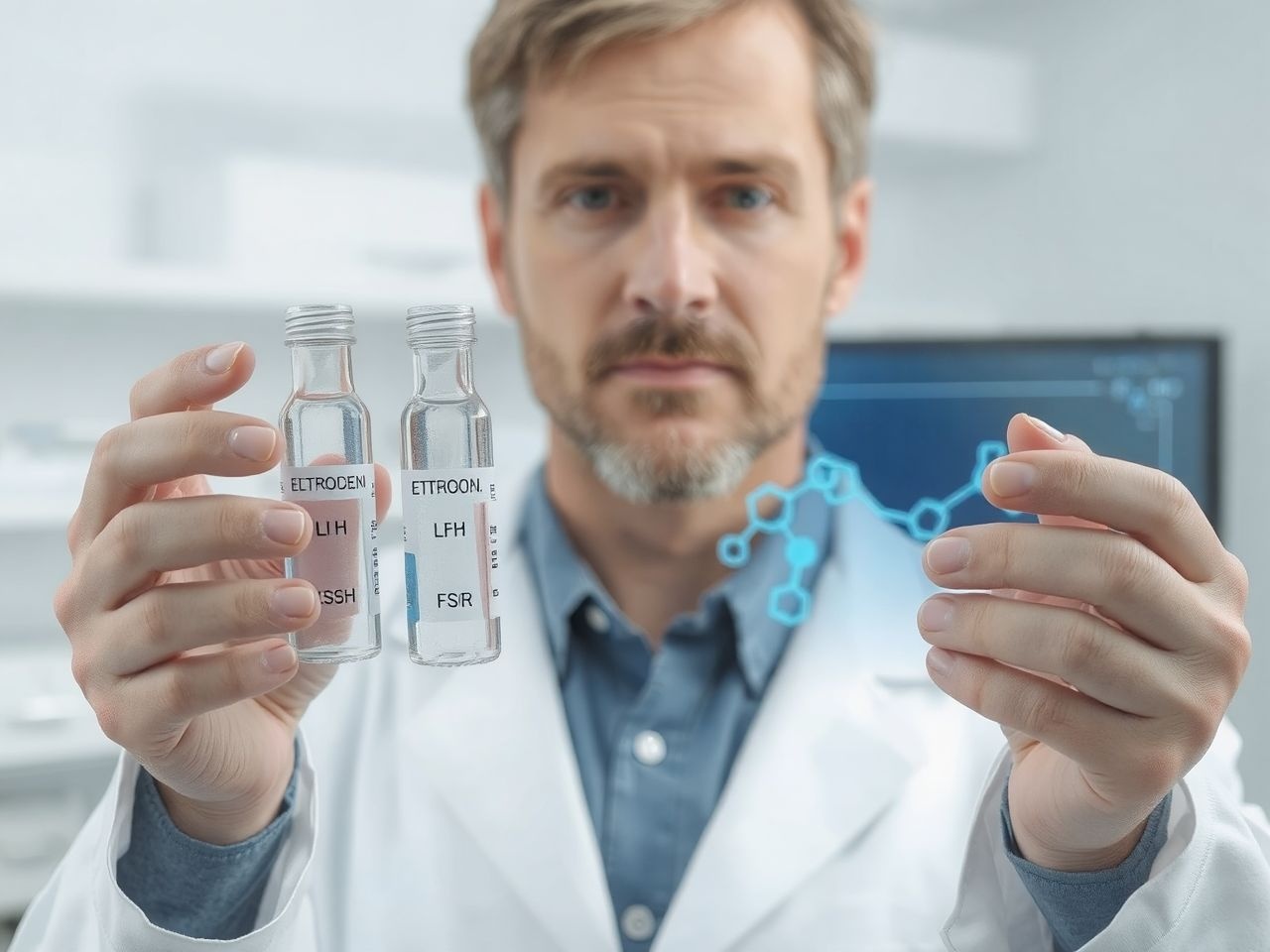 Az alkohol növeli az ösztrogén, csökkenti az LH és FSH szintjét.