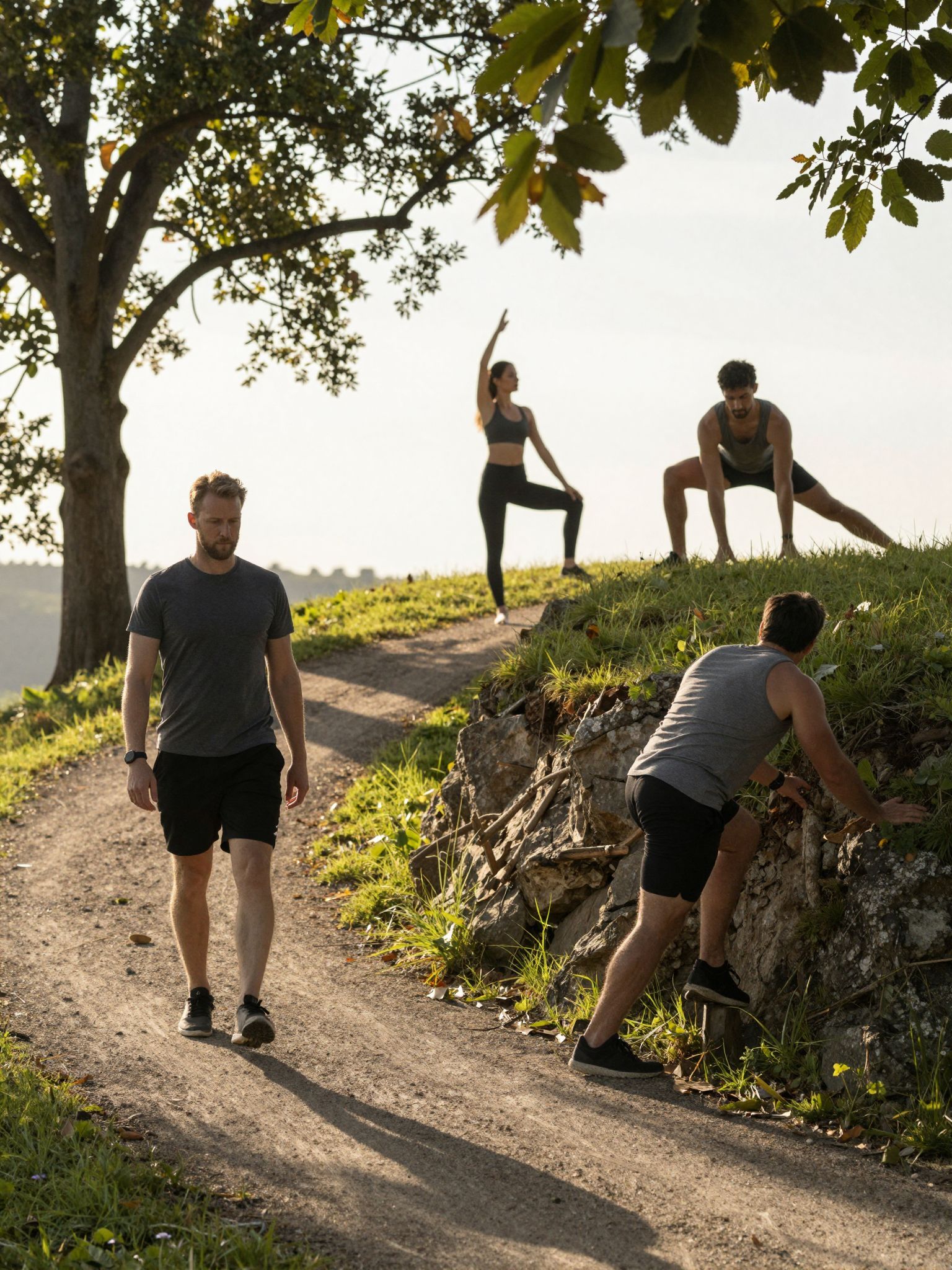 A rendszeres séta növeli az izomerőt és állóképességet.