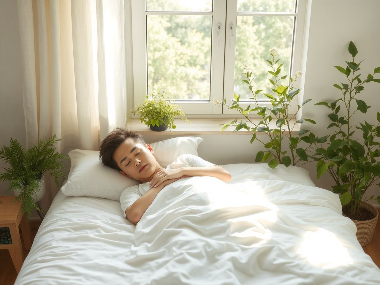 A friss levegő elősegíti a mélyebb, energikusabb alvást.