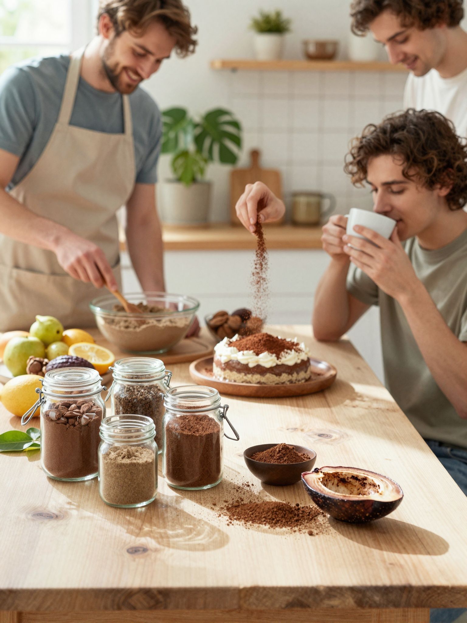 A karobpor alacsony kalóriatartalmú, cukorhelyettesítő alternatíva.