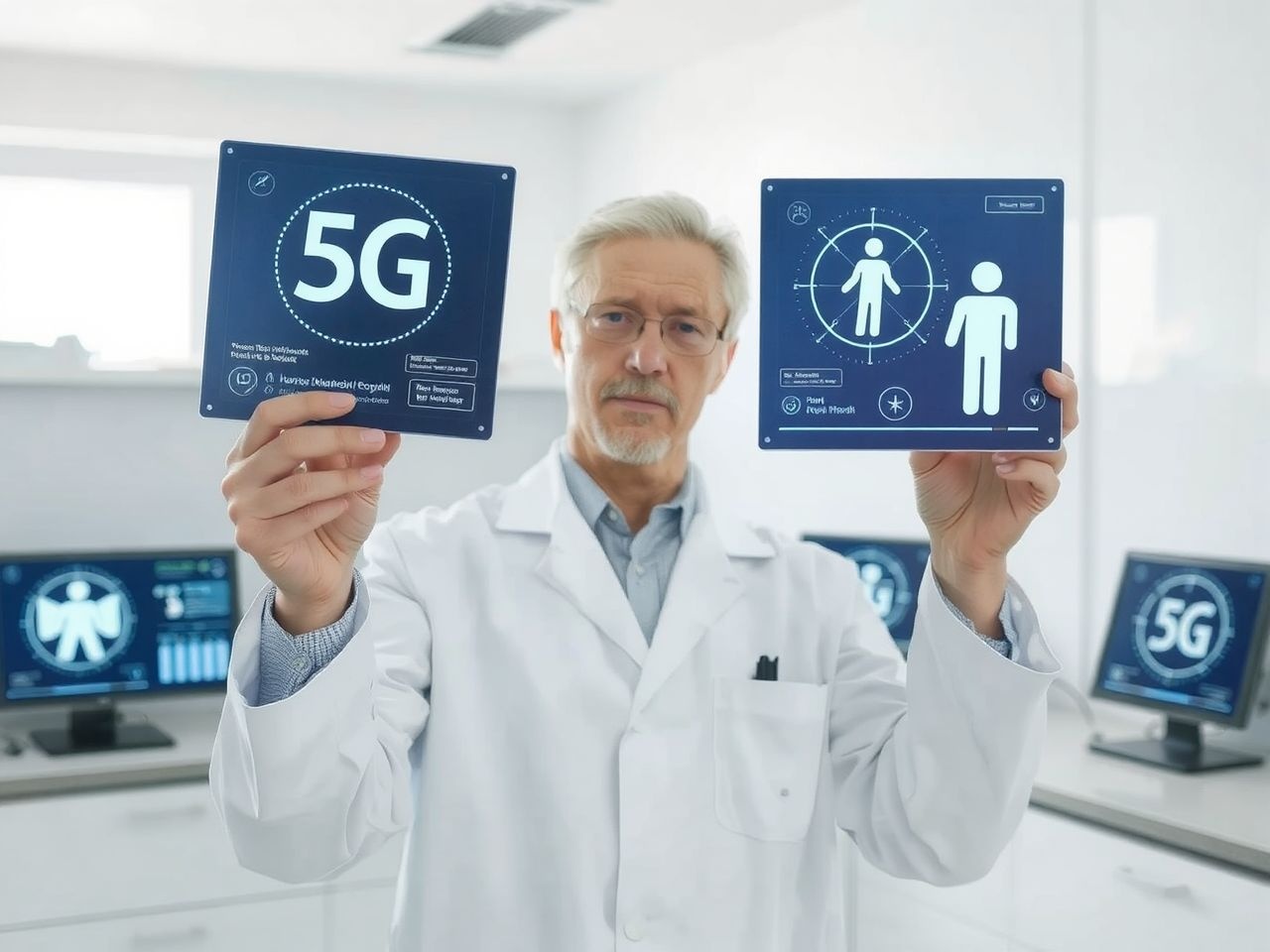 Kutatások szerint az 5G sugárzás nem káros az egészségre.