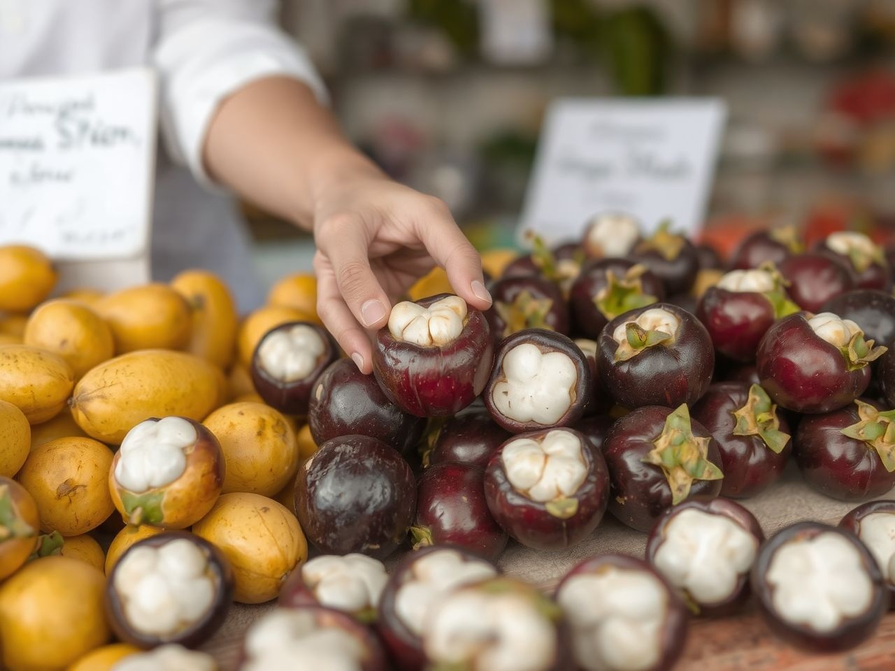 A mangosztén termékek antioxidáns-tartalma változó, vásárláskor ellenőrizzük.