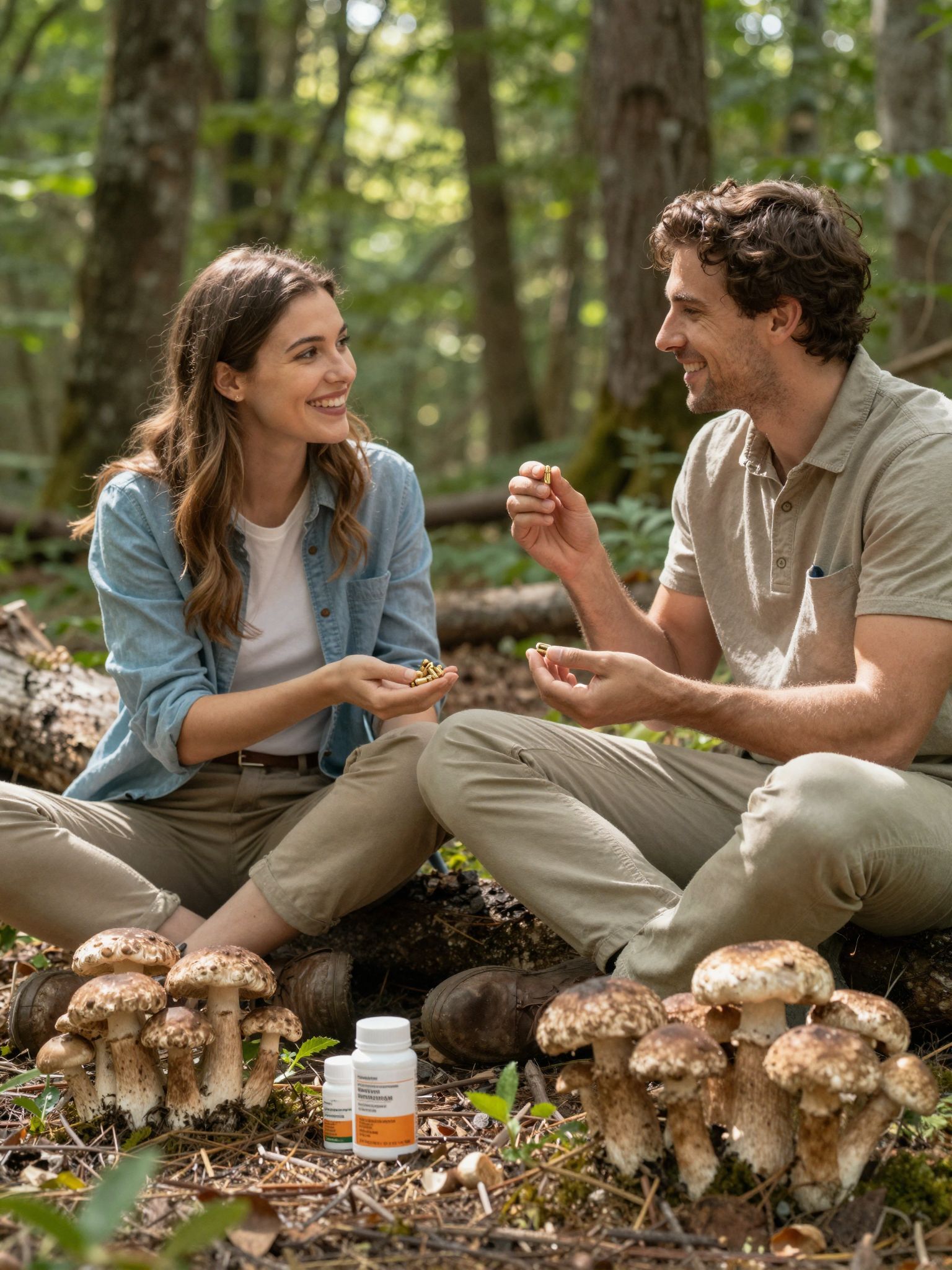 A shiitake kapszula koncentrált tápanyagokat nyújt kényelmesen.