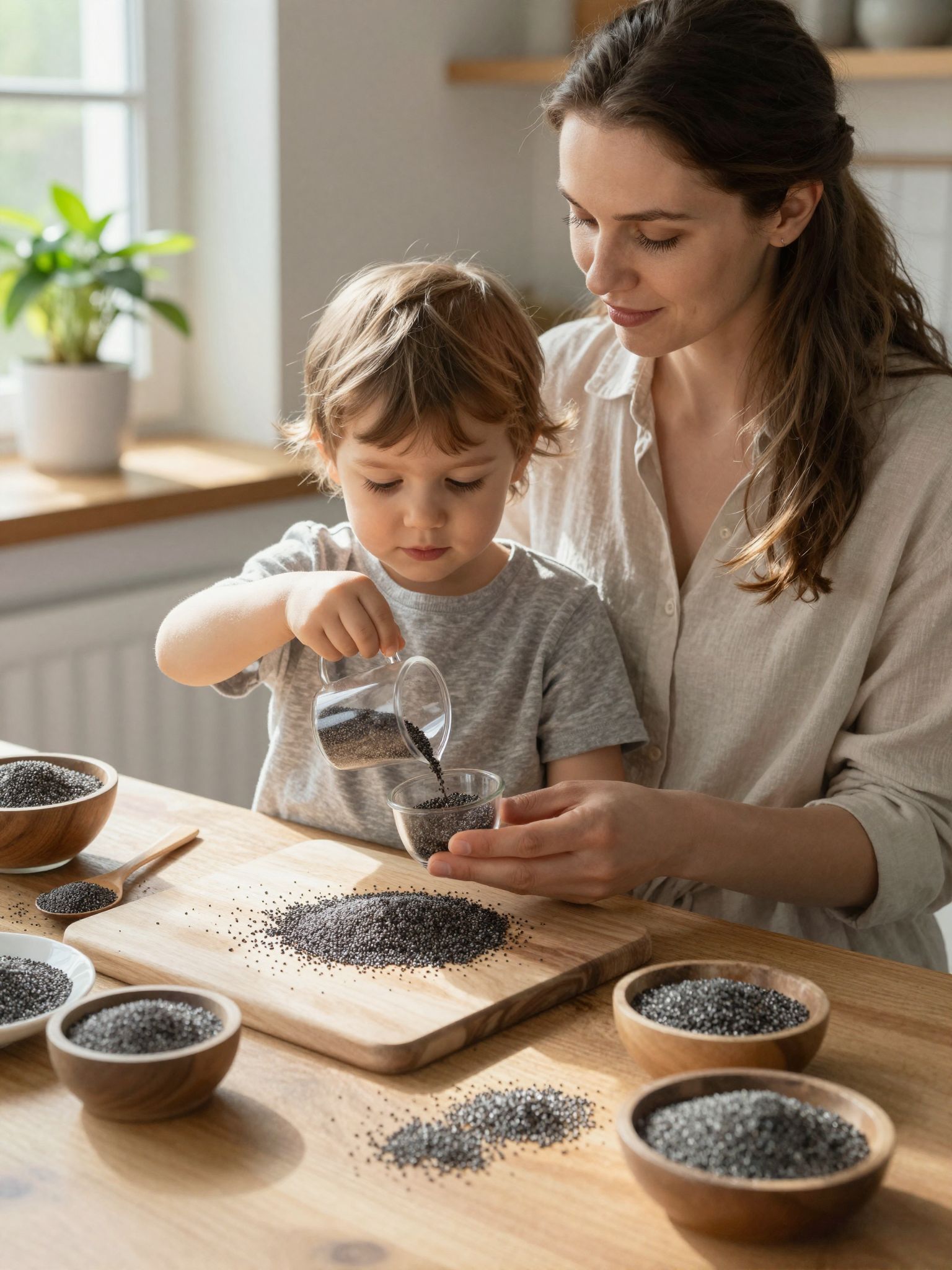 A mák allergiát okozhat, ezért kis mennyiségben adjuk.