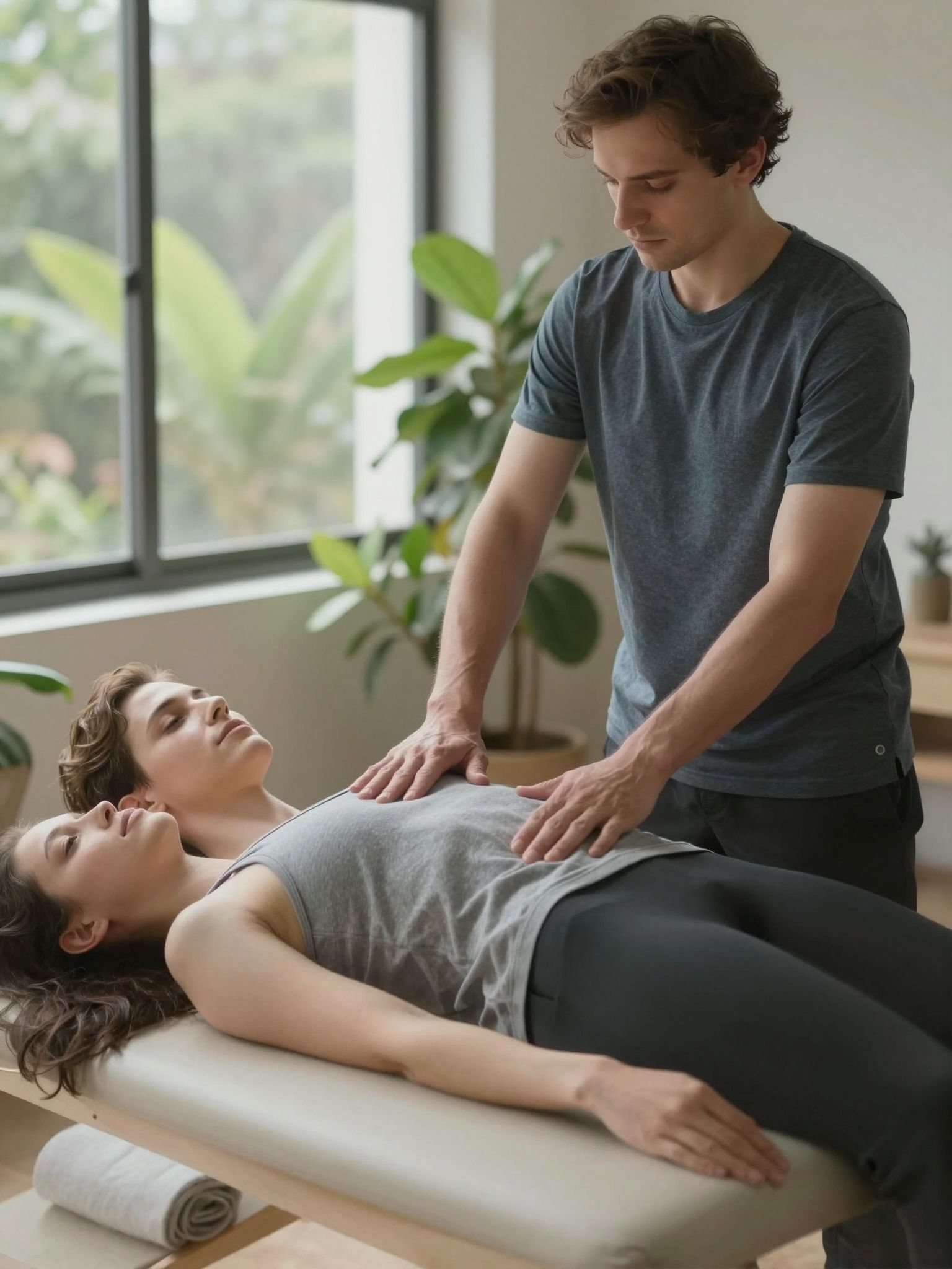 A kineziológiai kezelés felfedi a stressz okait.