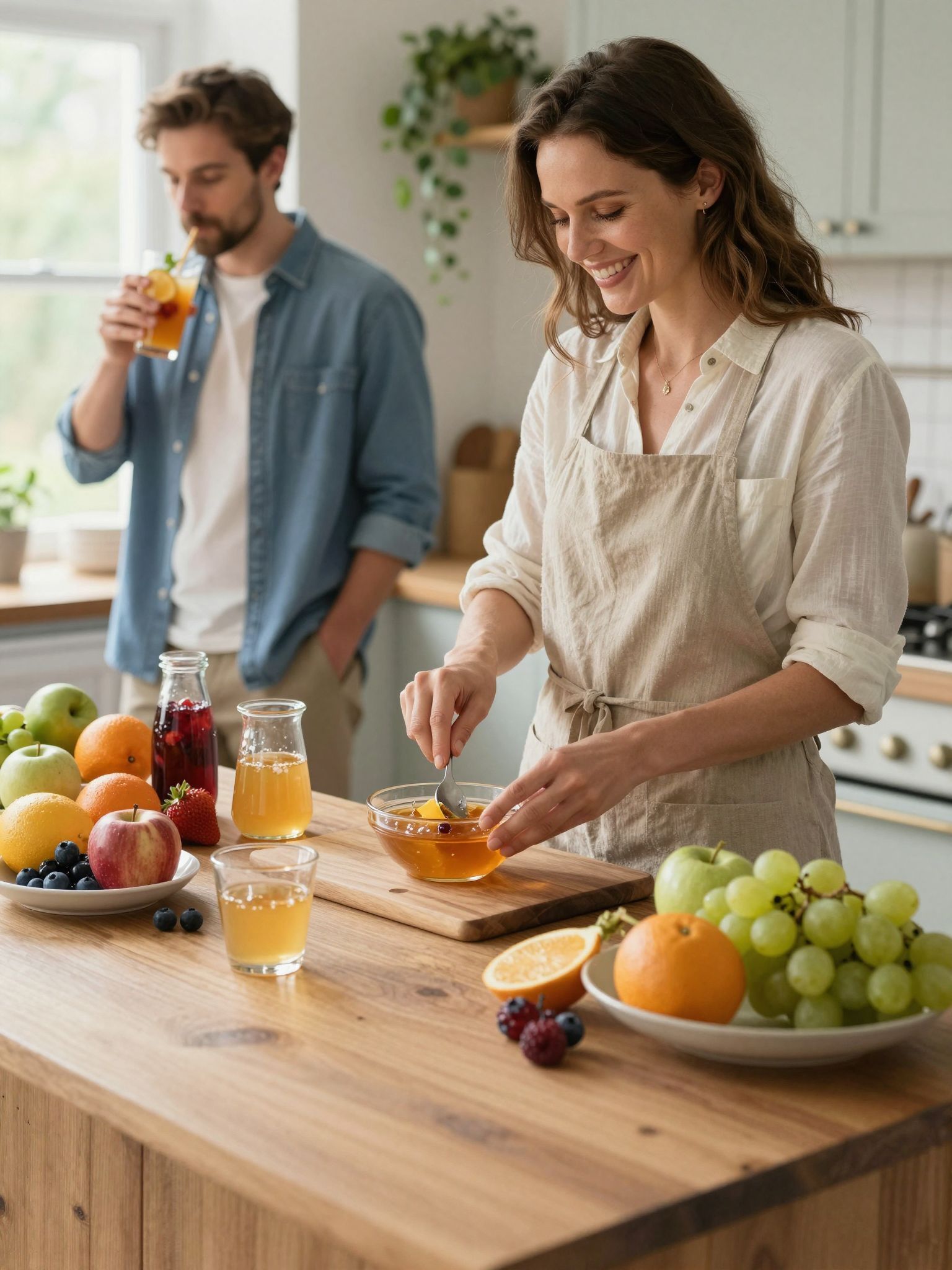 A pektin gazdaságos forrásai közé tartoznak az alma és a citrusfélék.