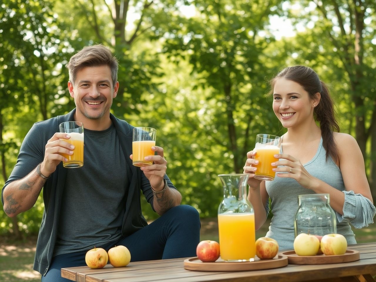 Az almalé gyorsítja a regenerációt és növeli az energiát sportolóknál.