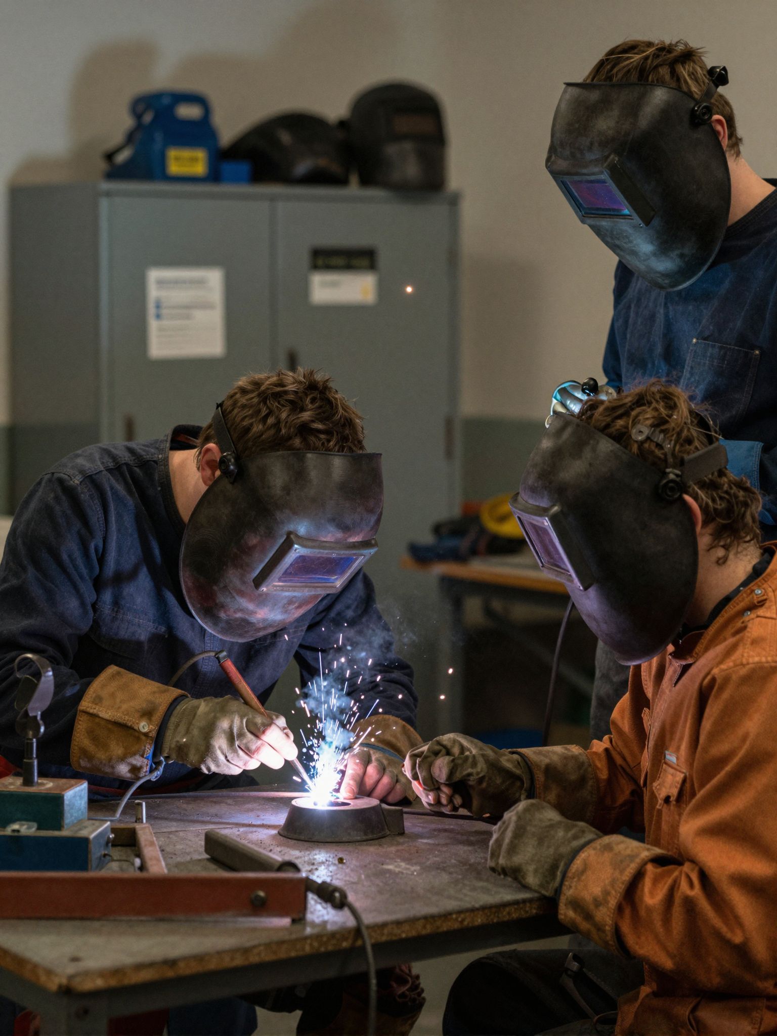 A hegesztés ívfénye súlyos szemkárosodást okozhat.