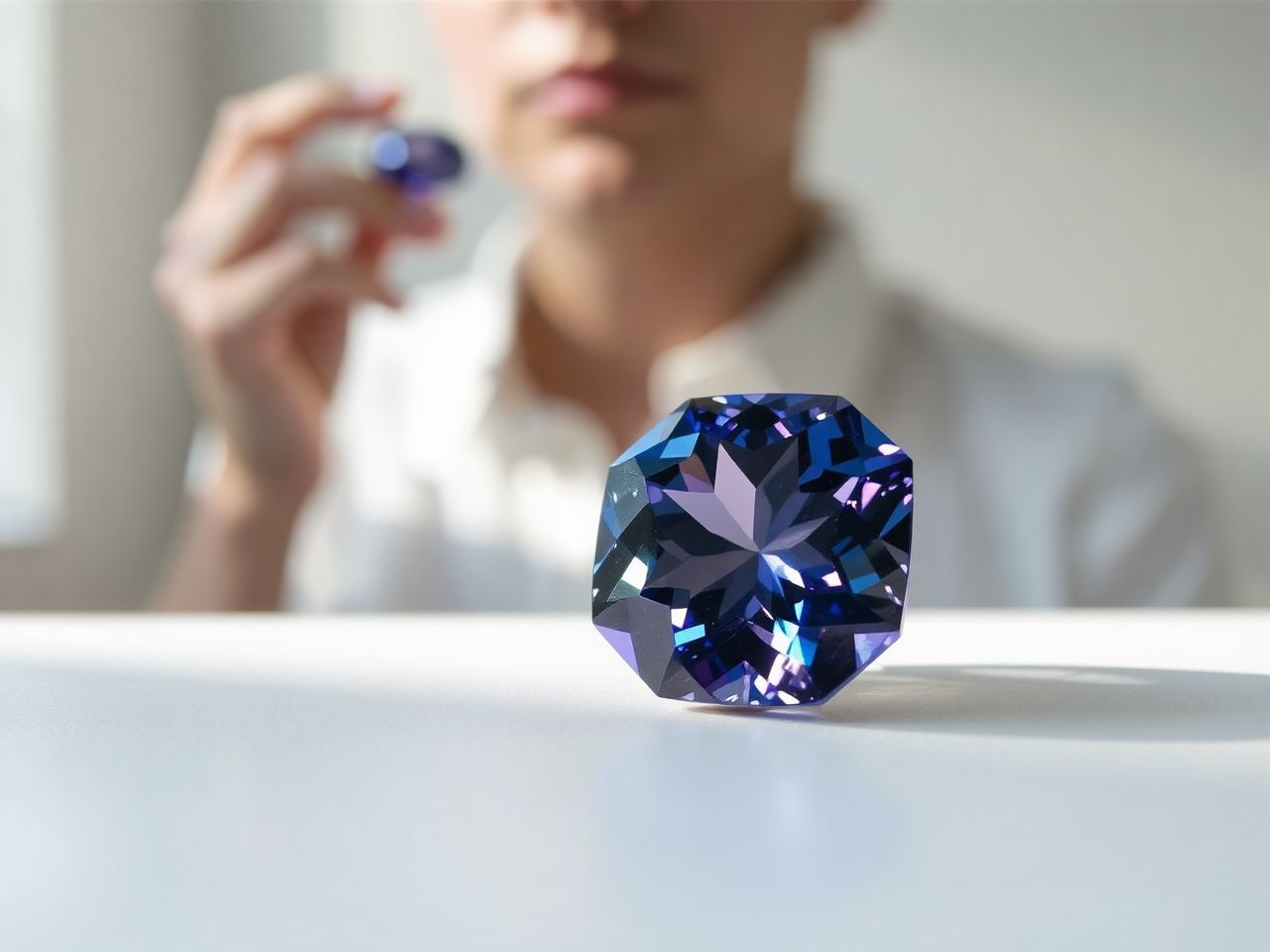 A tanzanit nem csupán ritka, hanem energizáló drágakő is.