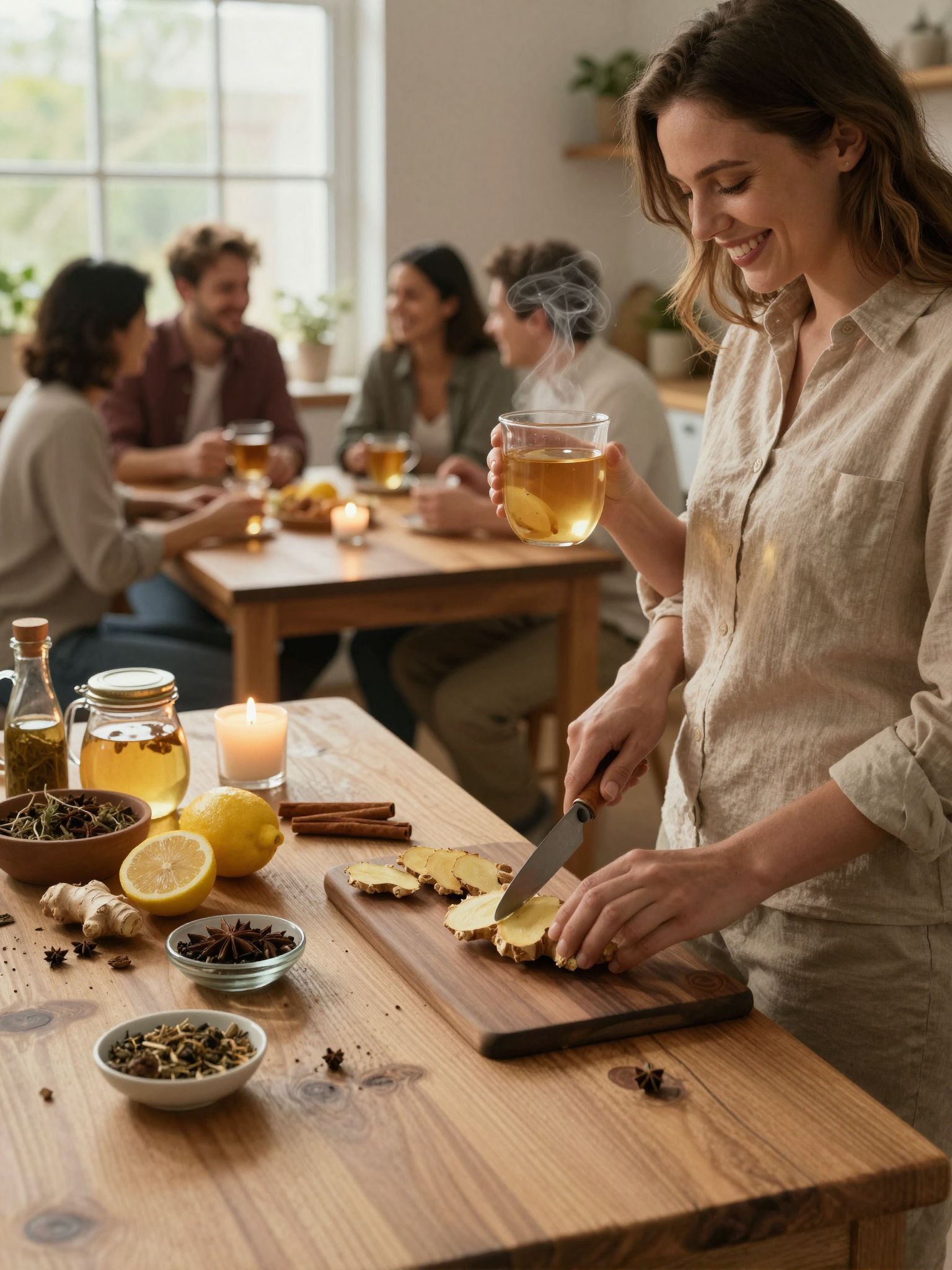 A gyömbér olaja kiválóan alkalmas aromaterápiára is.