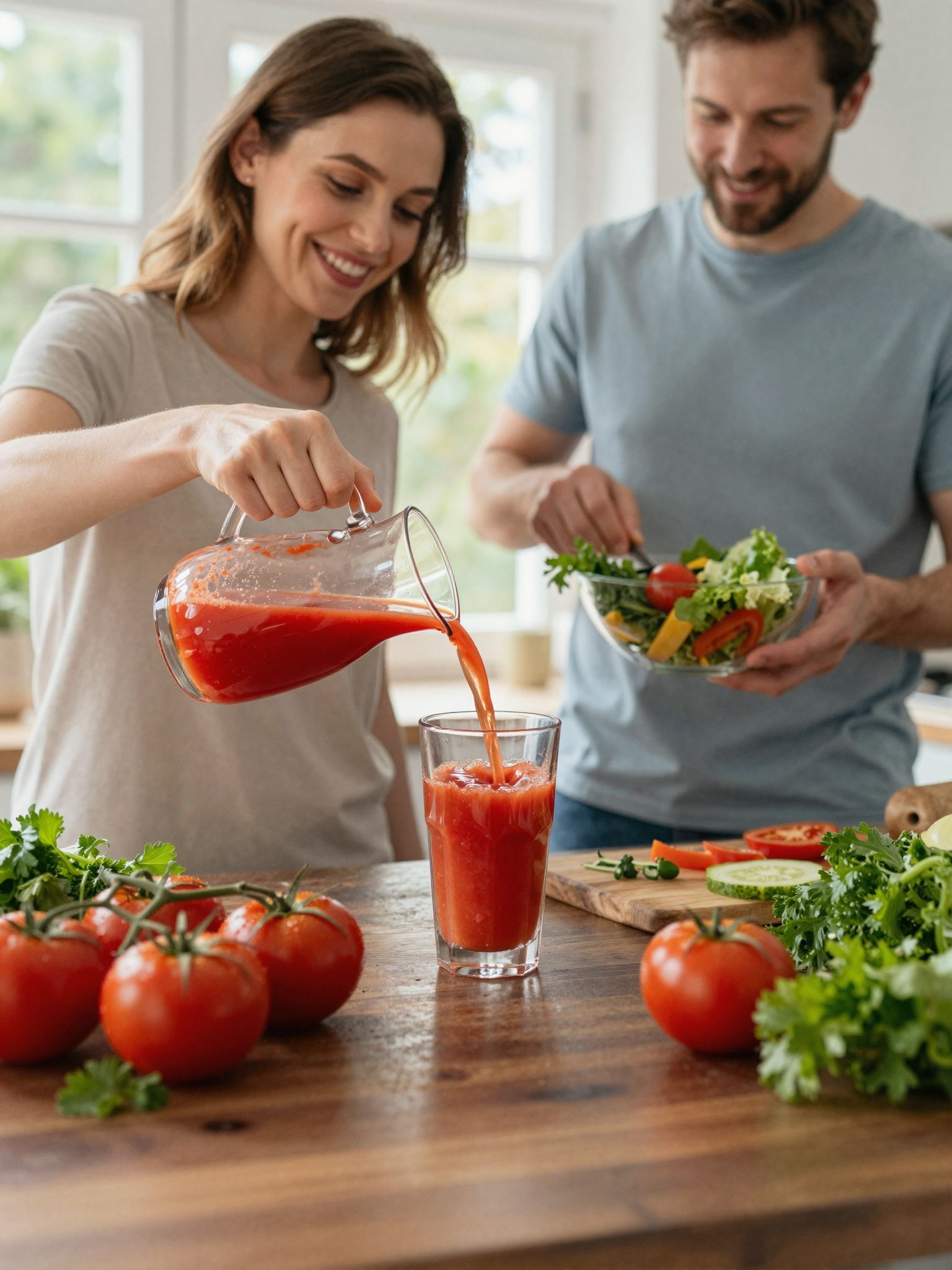 A paradicsomlé segíthet a vércukorszint stabilizálásában.