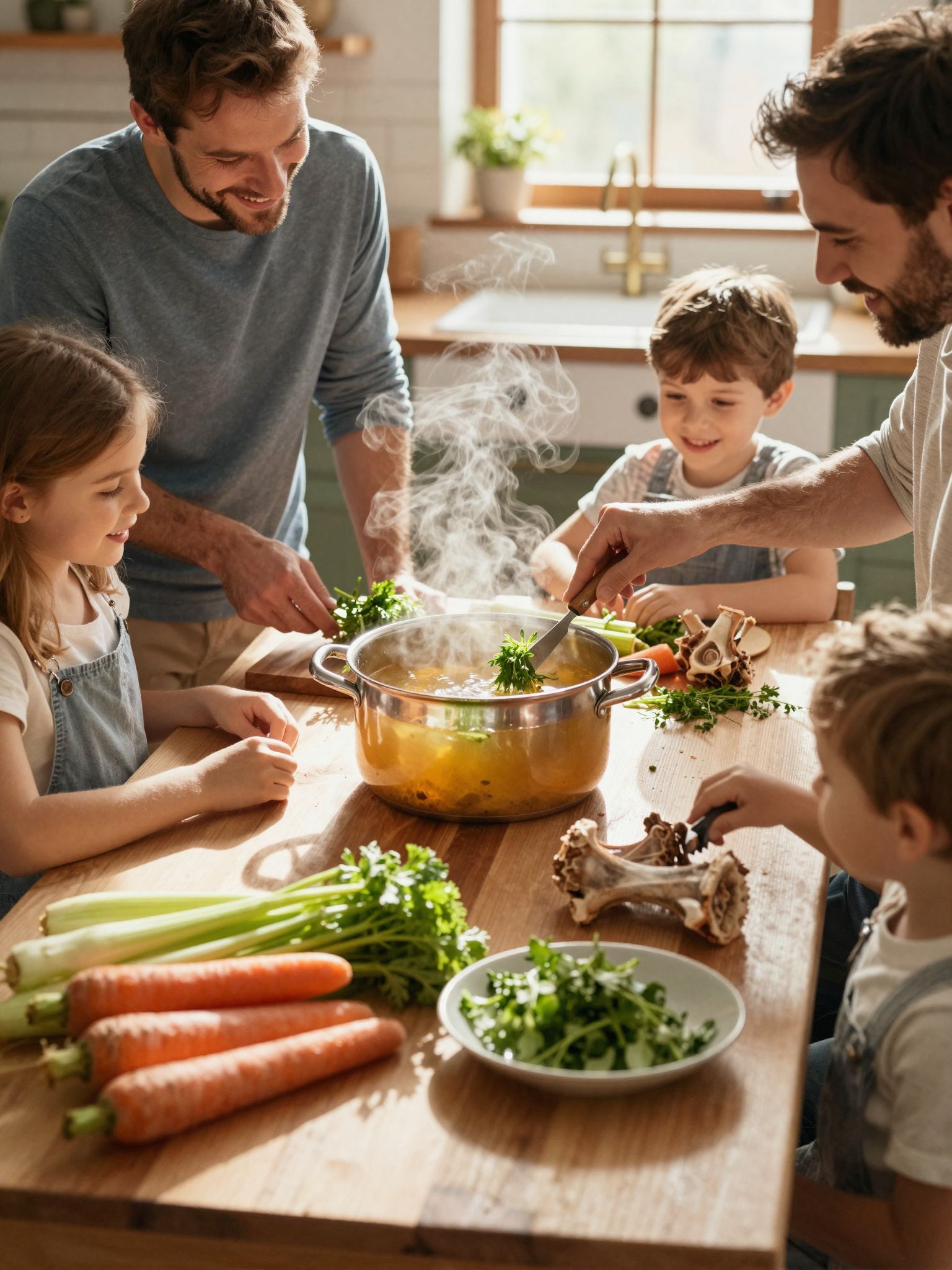A csontleves gazdag kollagénben, jótékony hatású az ízületekre.