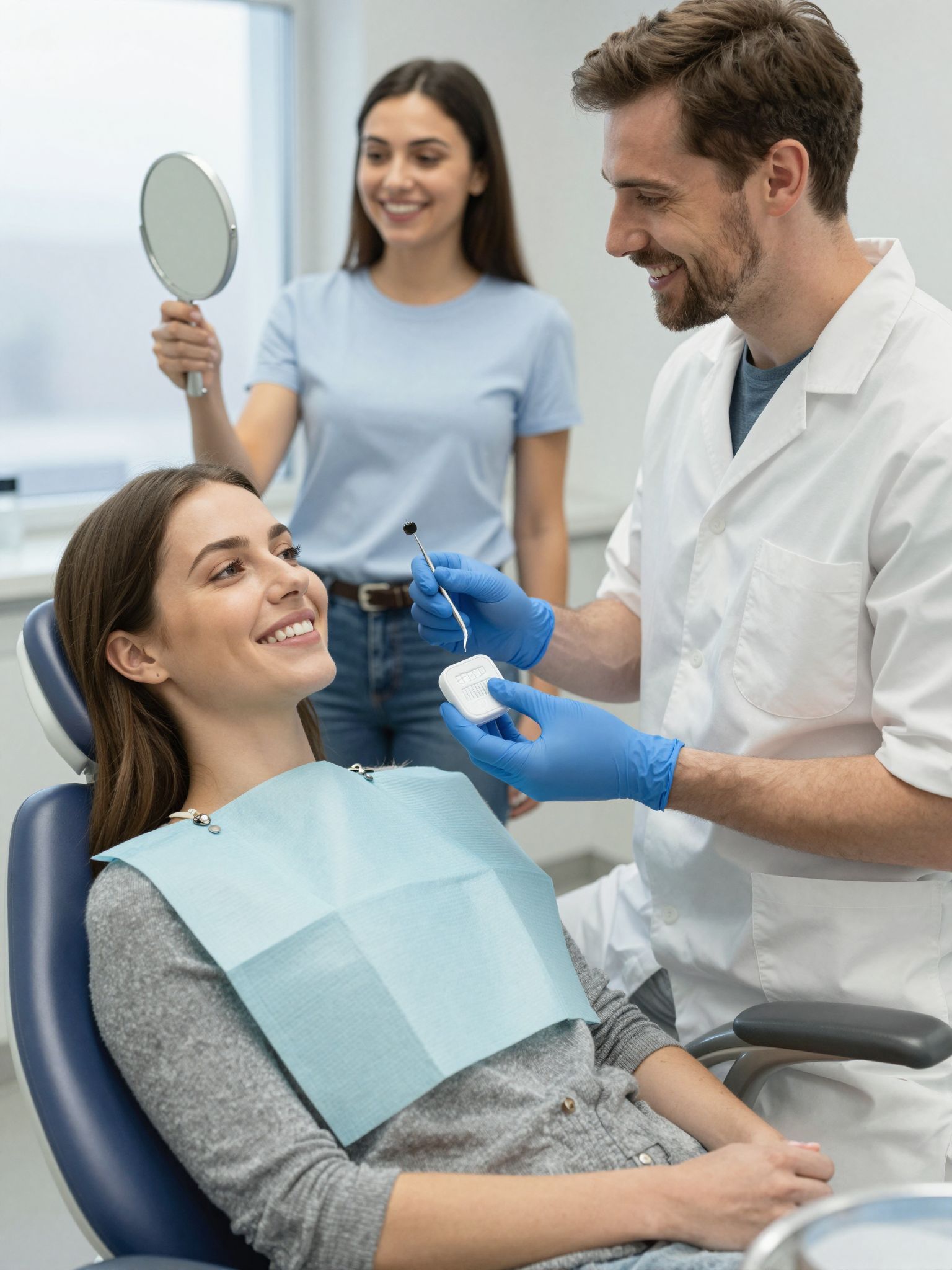 A fogfehérítés során érzékeny lehet a fogzománc.