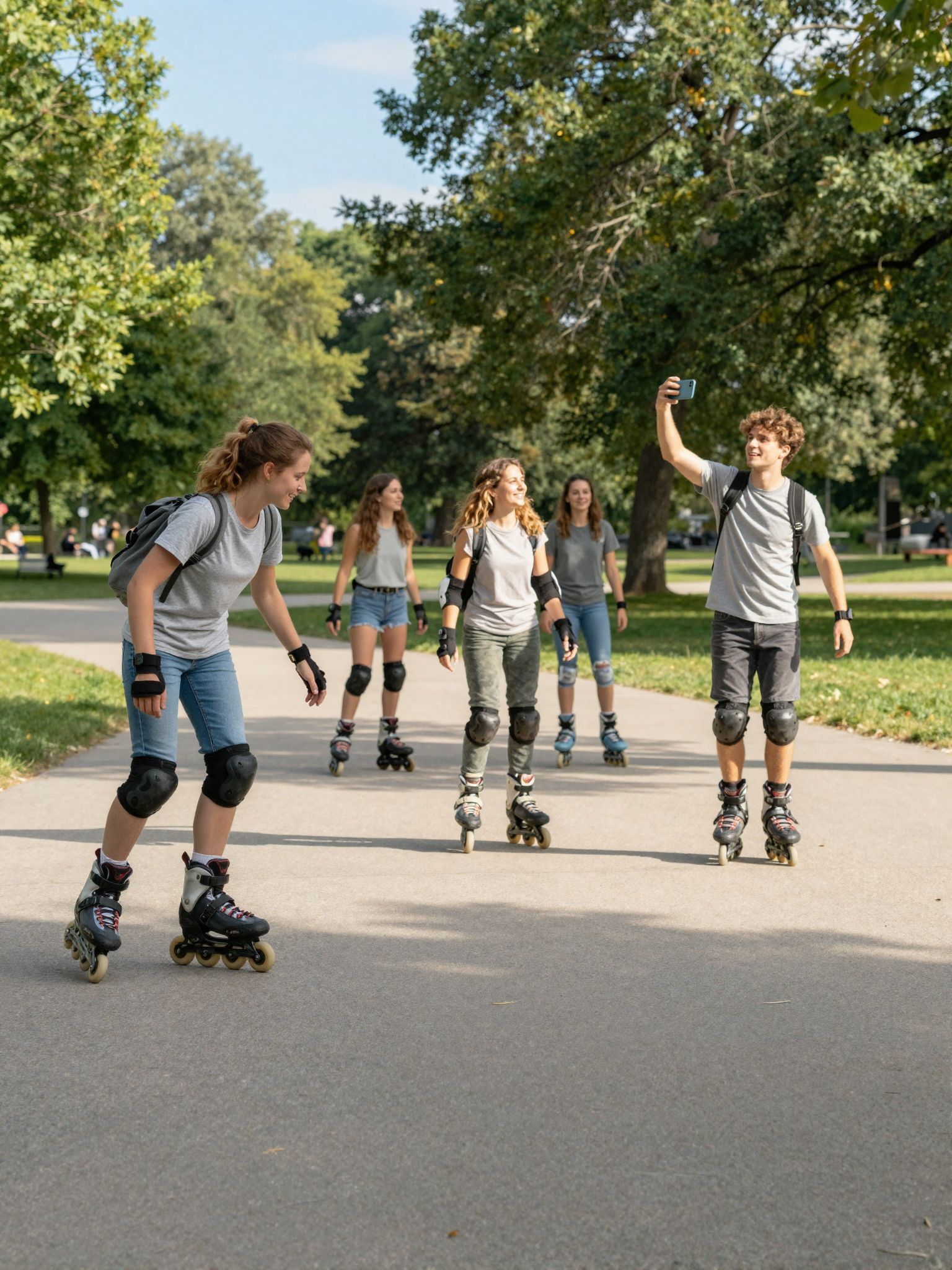 A görkorcsolyázás csökkenti az ízületek terhelését mozgás közben.