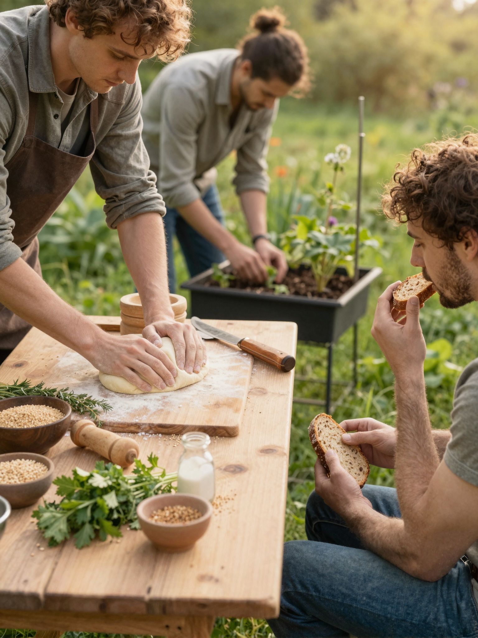 A Graham kenyér teljes kiőrlésű alapanyagai csökkentik a hulladékot.