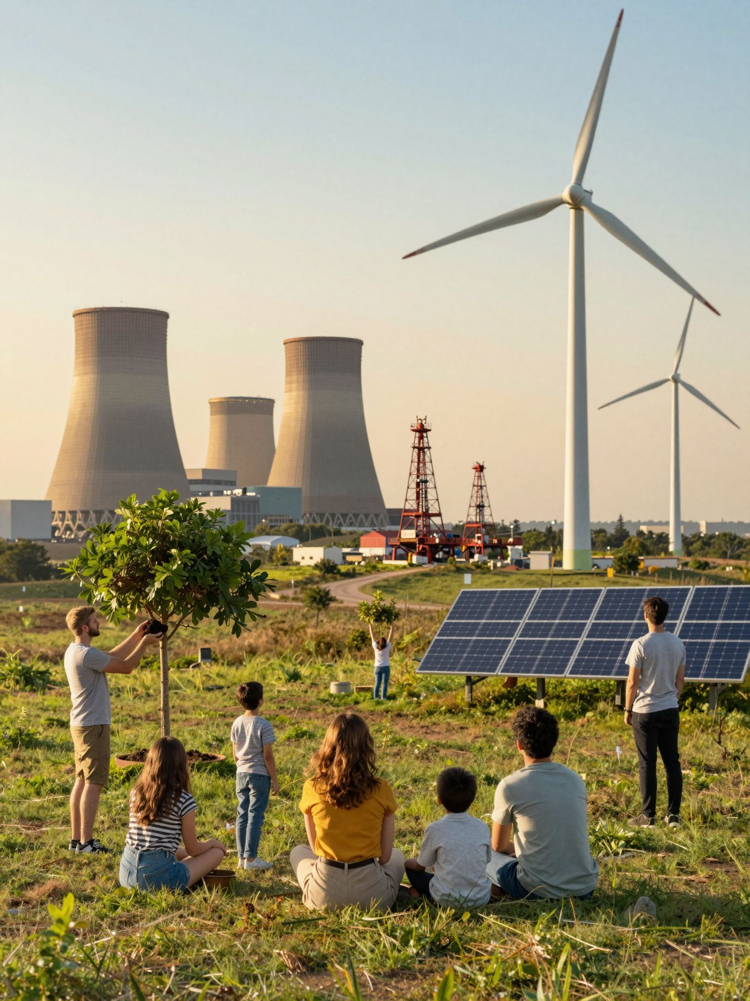 A megújuló energia csökkenti a szén-dioxid-kibocsátást jelentősen.