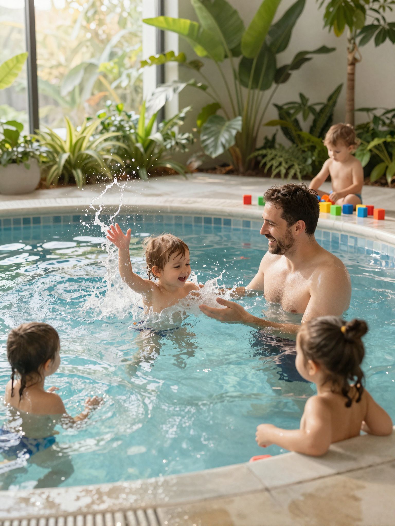 A termálvíz erősíti a gyermekek immunrendszerét és fejlődését.