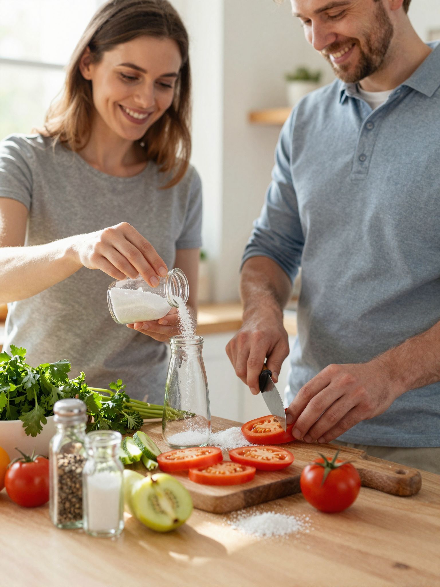 A kálium-klorid elősegíti a nátriumbevitel csökkentését.