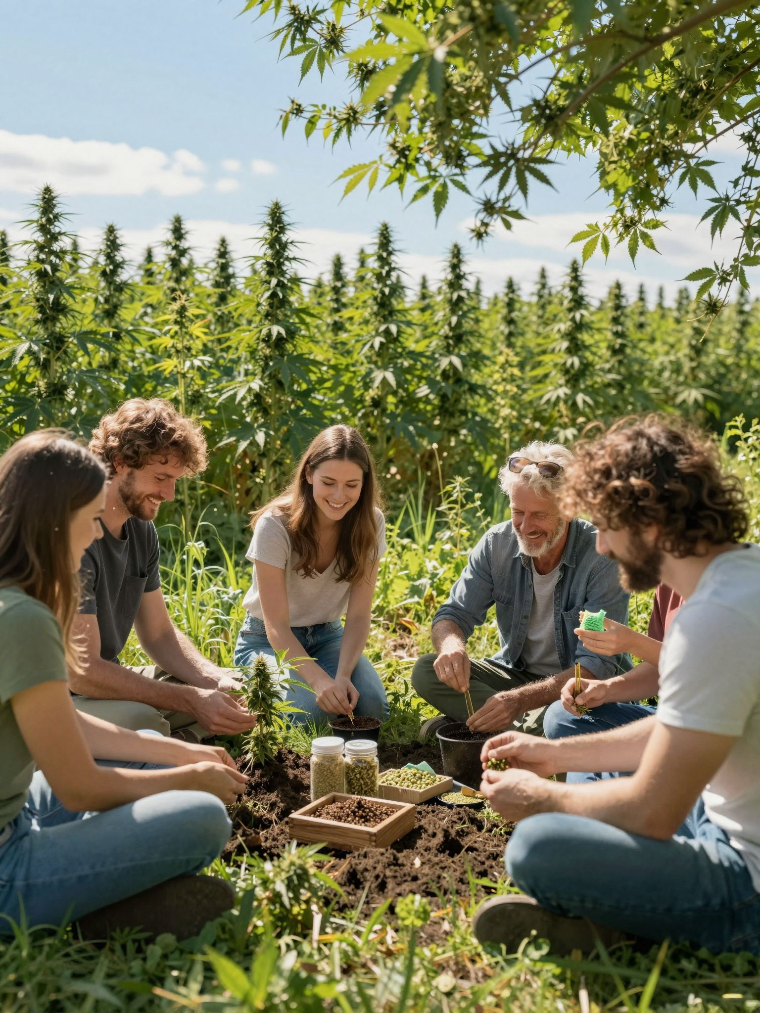 A kender kevesebb vizet igényel, mint a búza.