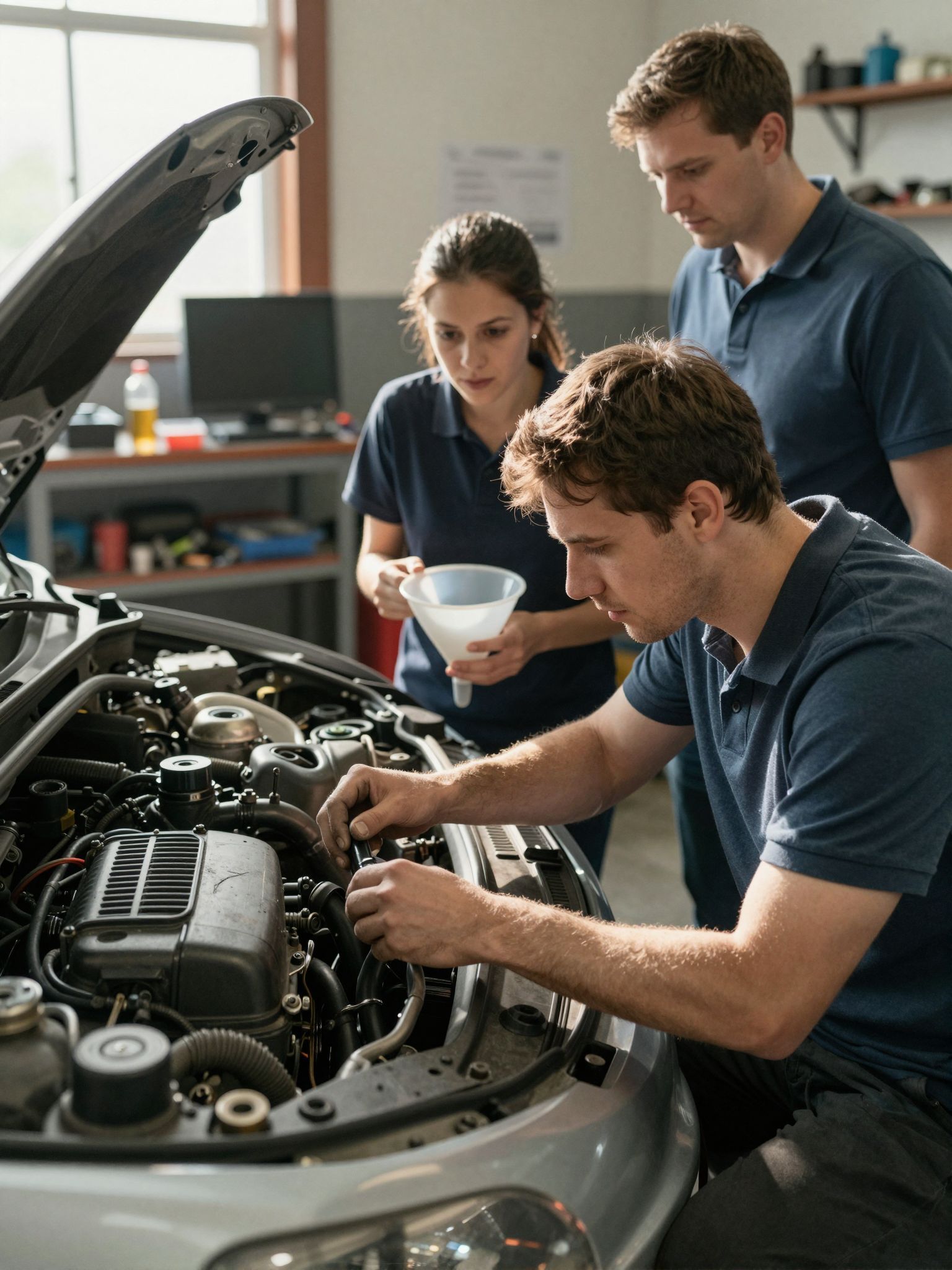 A hibás sapka hűtőfolyadék szivárgást okozhat.
