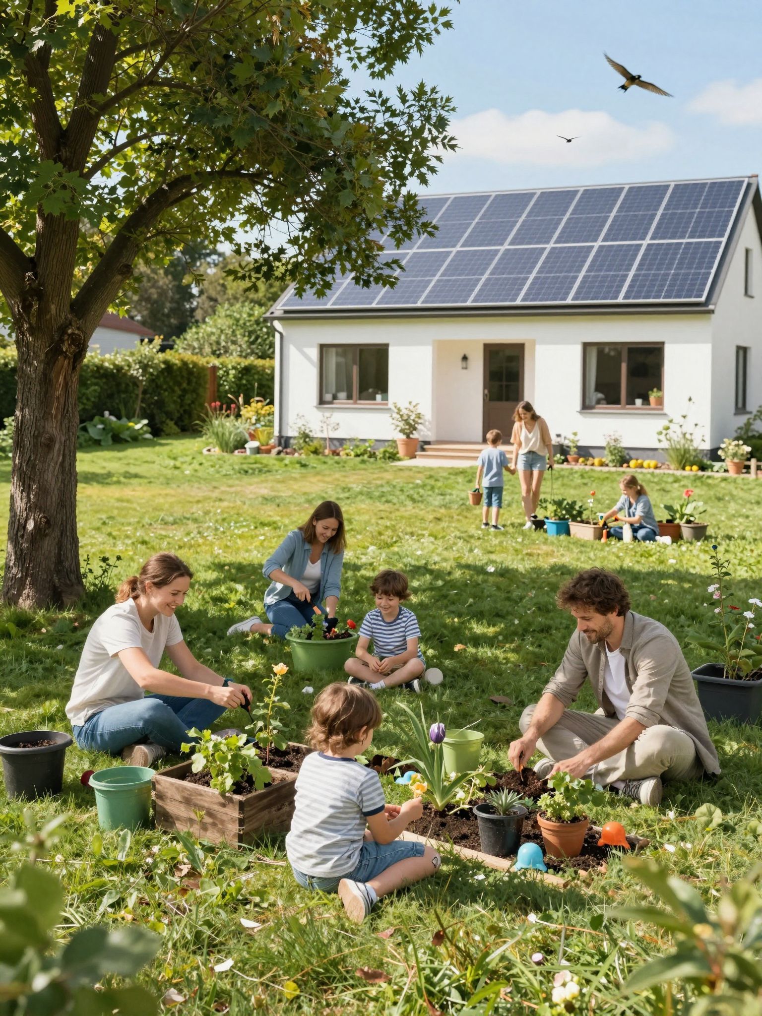 A családi házak nagyobb ökológiai lábnyomot hagyhatnak.
