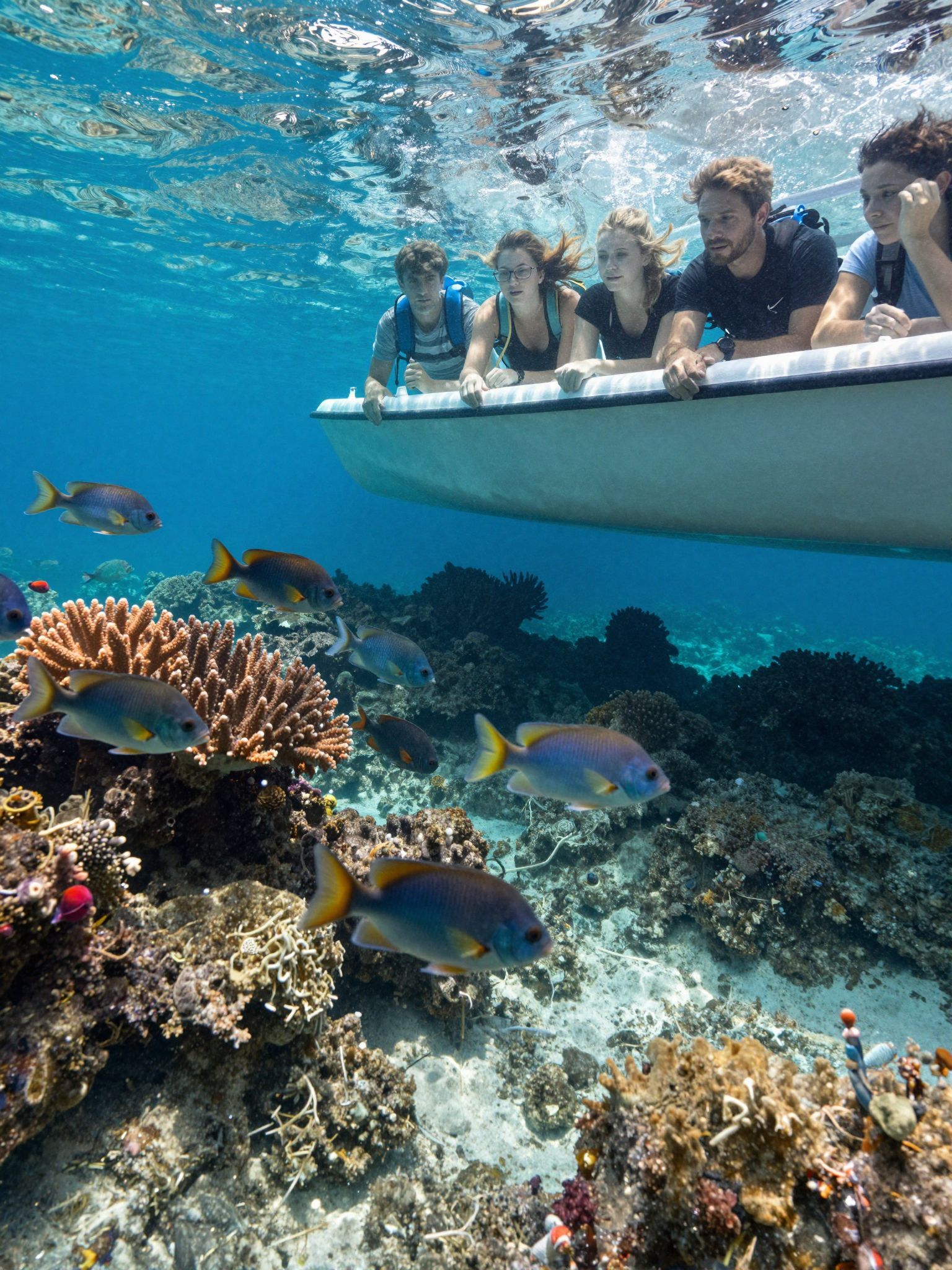 A légnyomás változása alertálja a halakat a veszélyre.