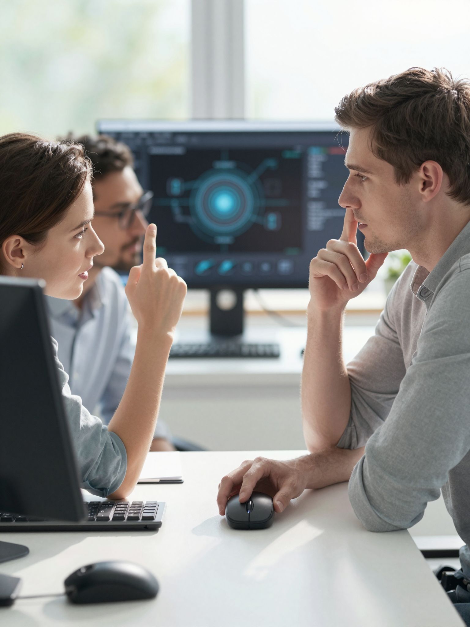 A Darkfield technológia lehetővé teszi a tükrös felületeken történő használatot.